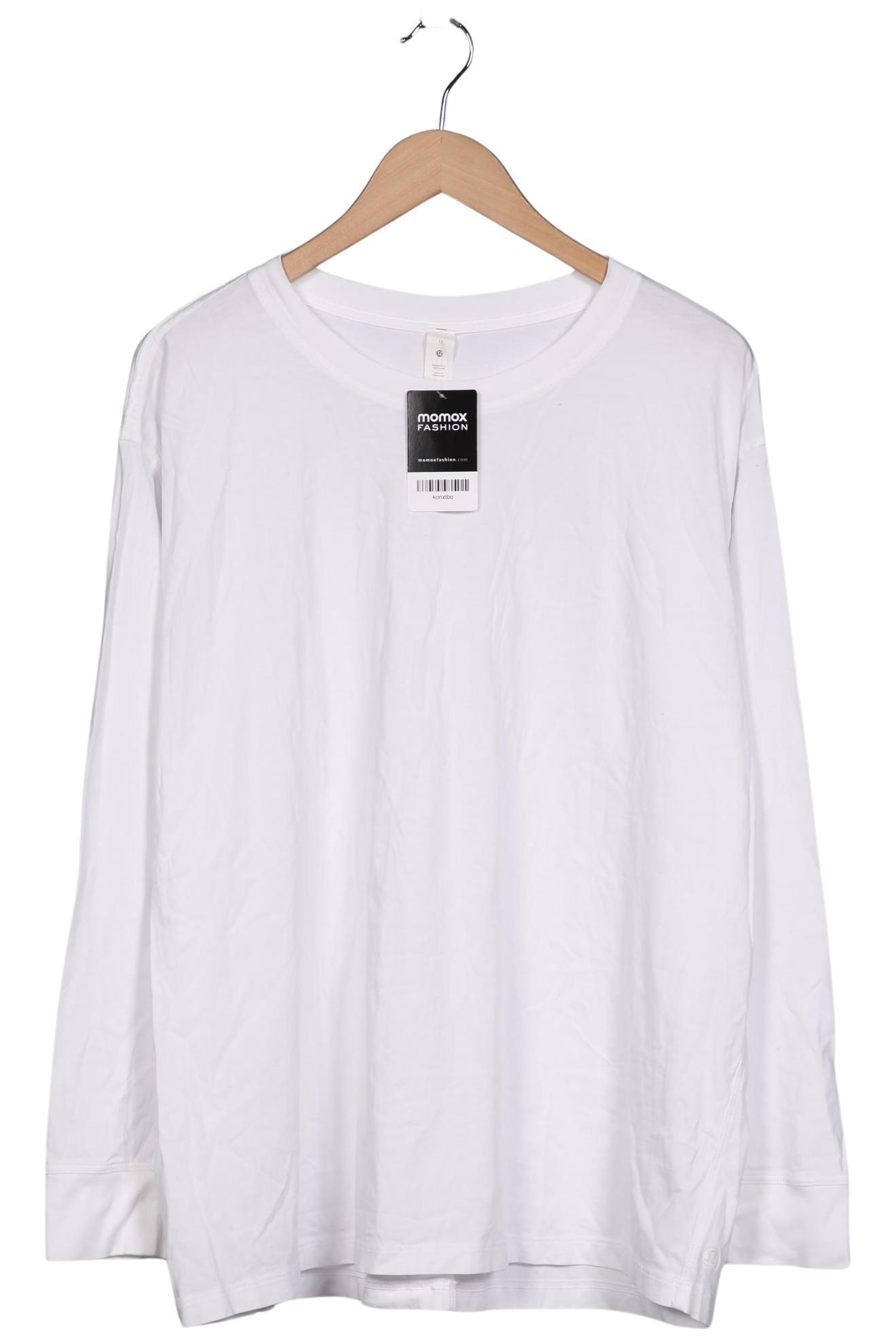 

Lululemon Damen Langarmshirt, weiß, Gr. 18