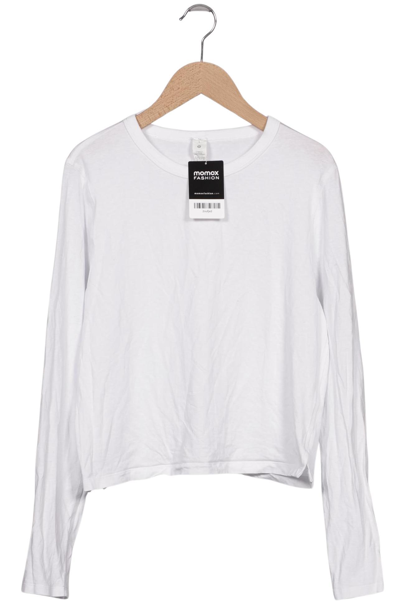 

Lululemon Damen Langarmshirt, weiß, Gr. 6