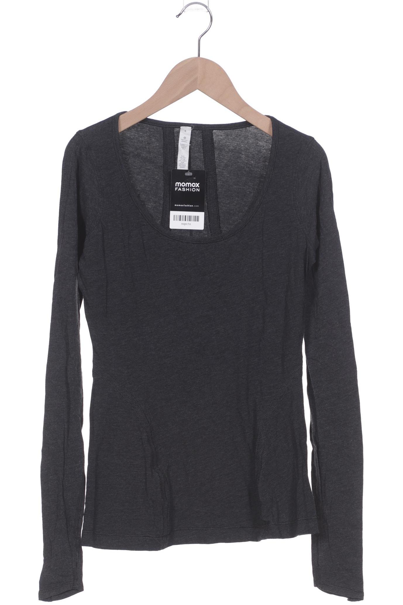 

Lululemon Damen Langarmshirt, grau, Gr. 6
