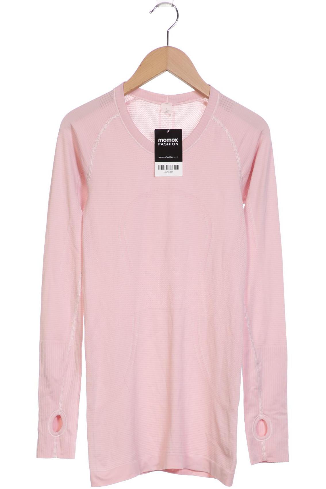 

Lululemon Damen Langarmshirt, pink, Gr. 36