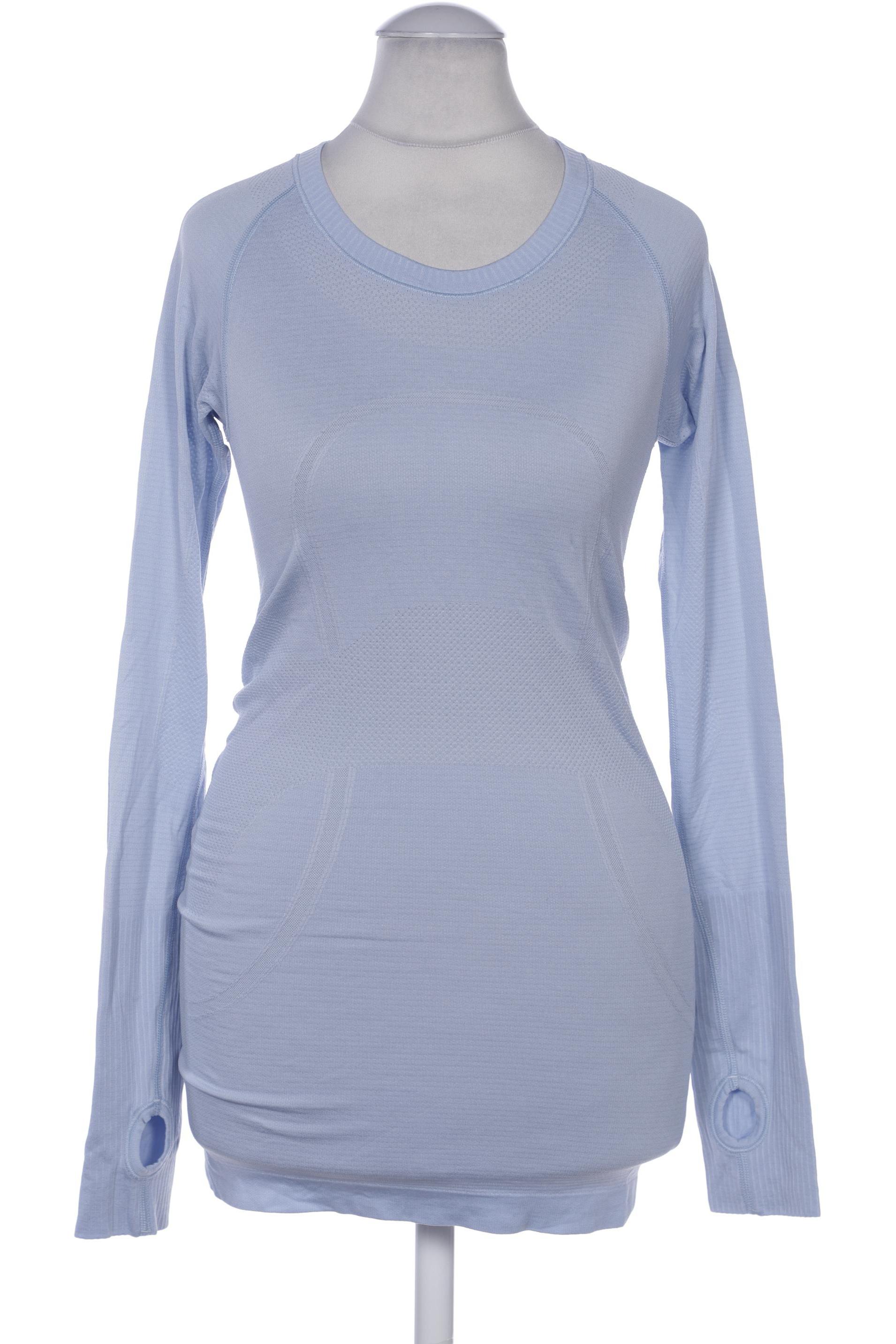 

Lululemon Damen Langarmshirt, hellblau, Gr. 4