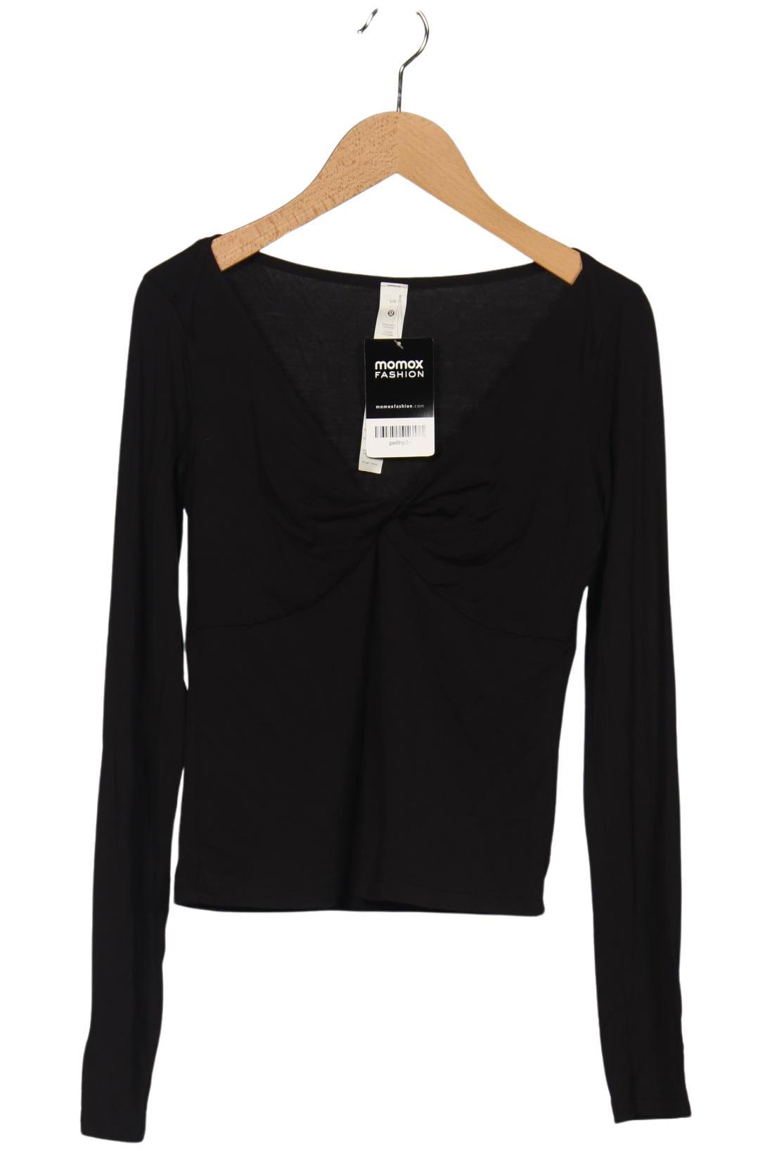 

Lululemon Damen Langarmshirt, schwarz, Gr. 36