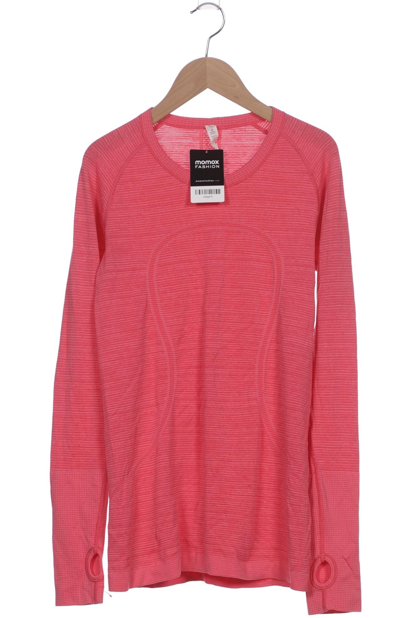 

Lululemon Damen Langarmshirt, pink, Gr. 10
