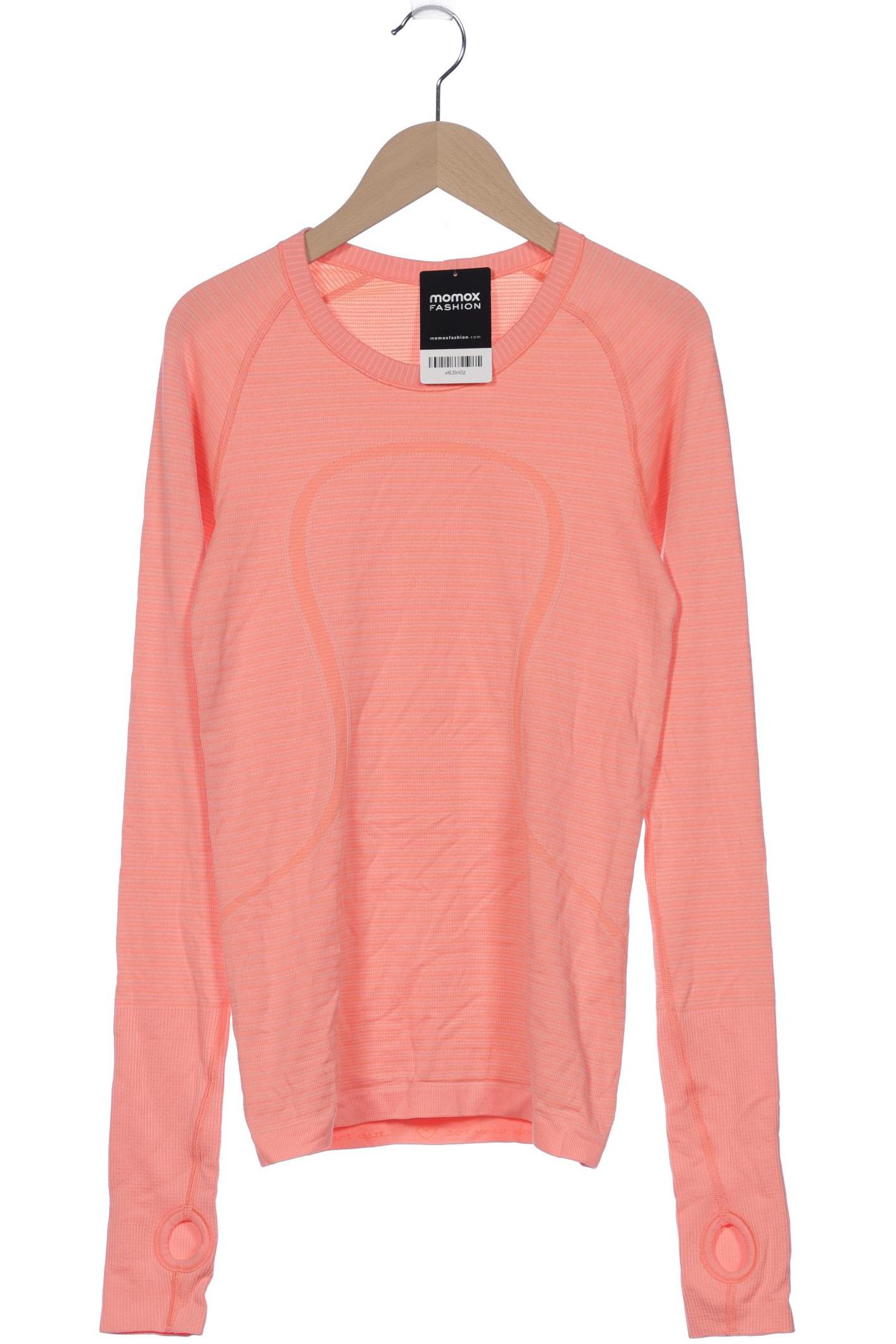 

Lululemon Damen Langarmshirt, neon, Gr. 34