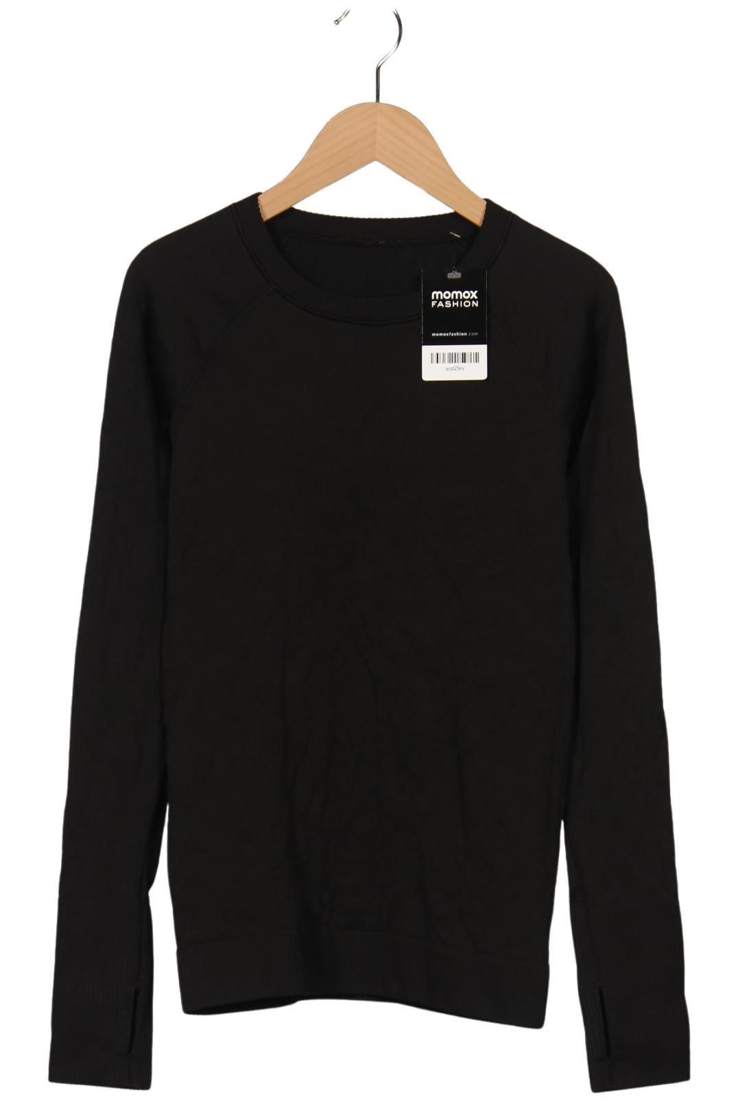 

Lululemon Damen Langarmshirt, schwarz, Gr. 32