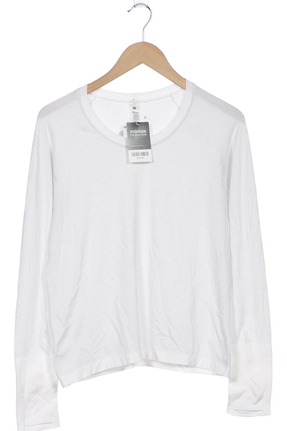 

Lululemon Damen Langarmshirt, weiß