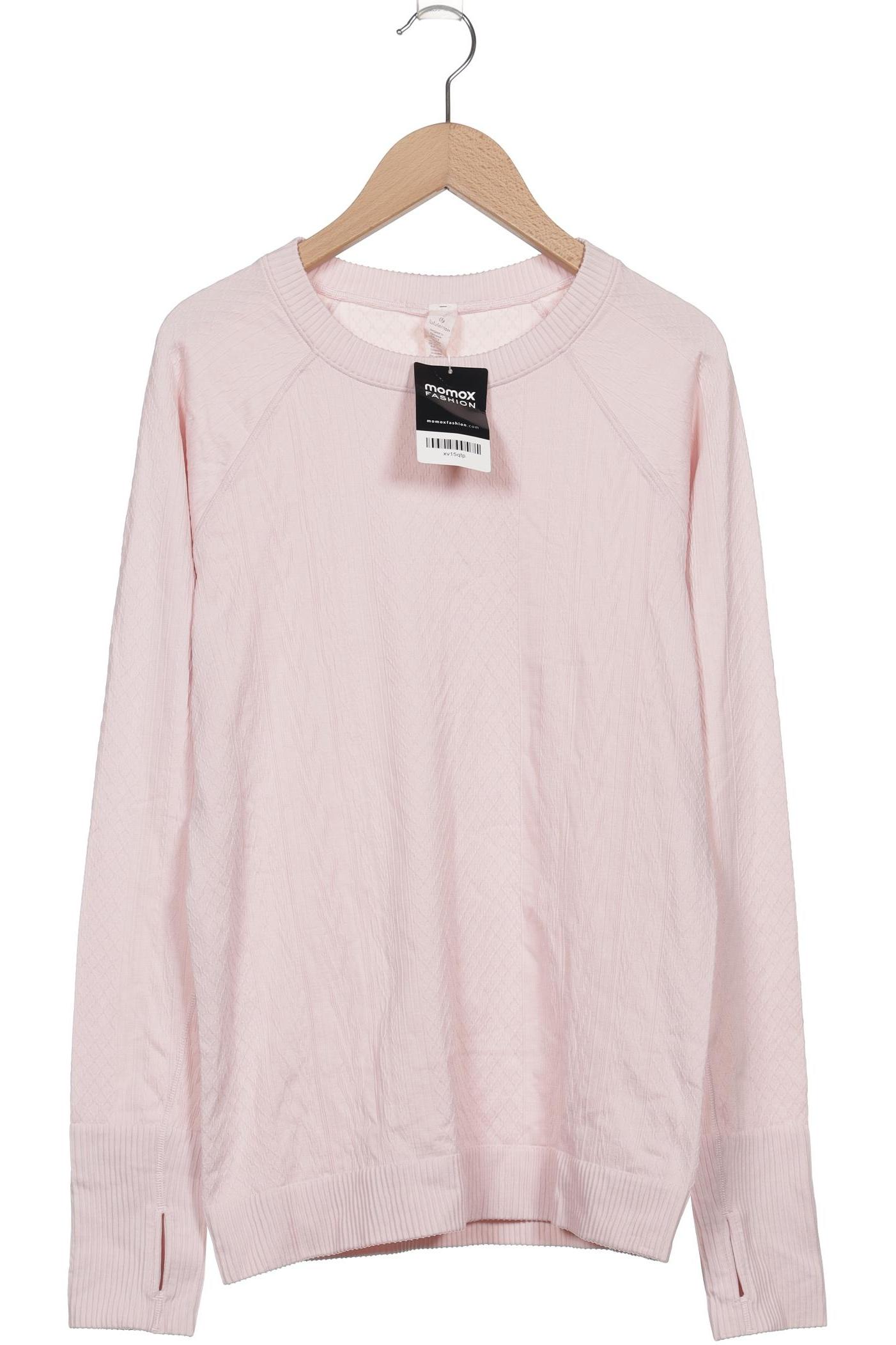 

Lululemon Damen Langarmshirt, pink, Gr. 10