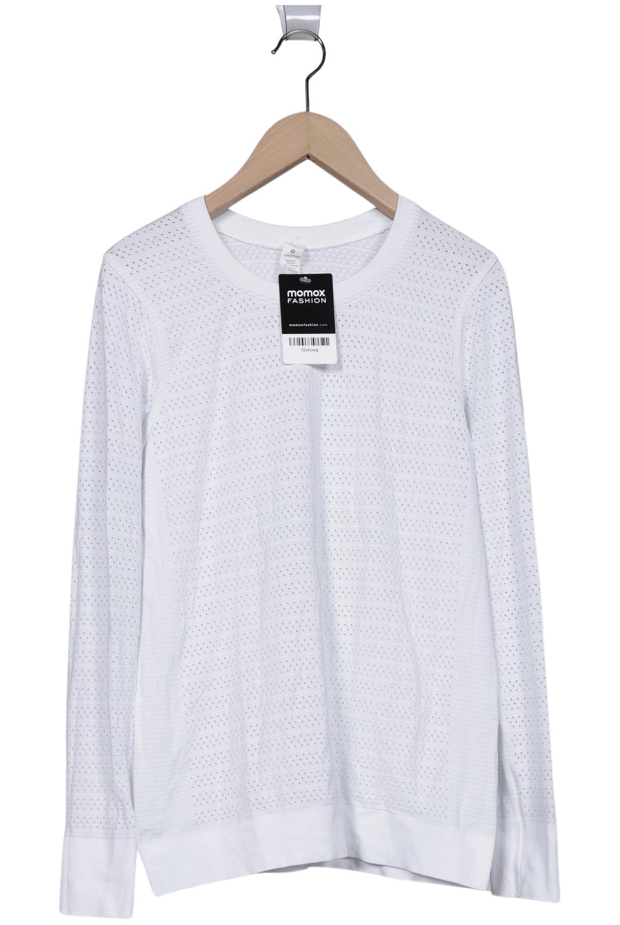 

Lululemon Damen Langarmshirt, weiß, Gr. 6