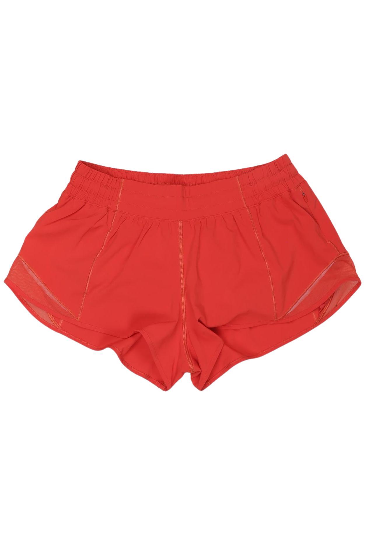 

Lululemon Damen Shorts, rot, Gr. 8