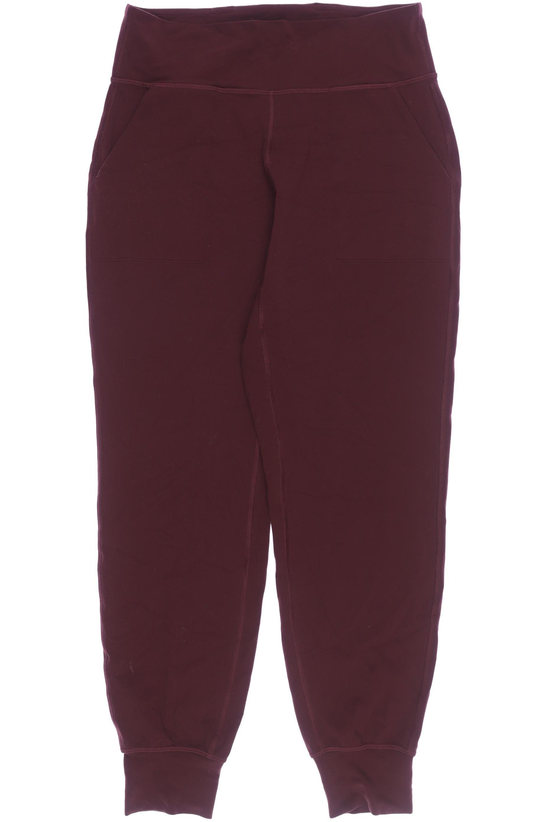 

Lululemon Damen Stoffhose, bordeaux, Gr. 30