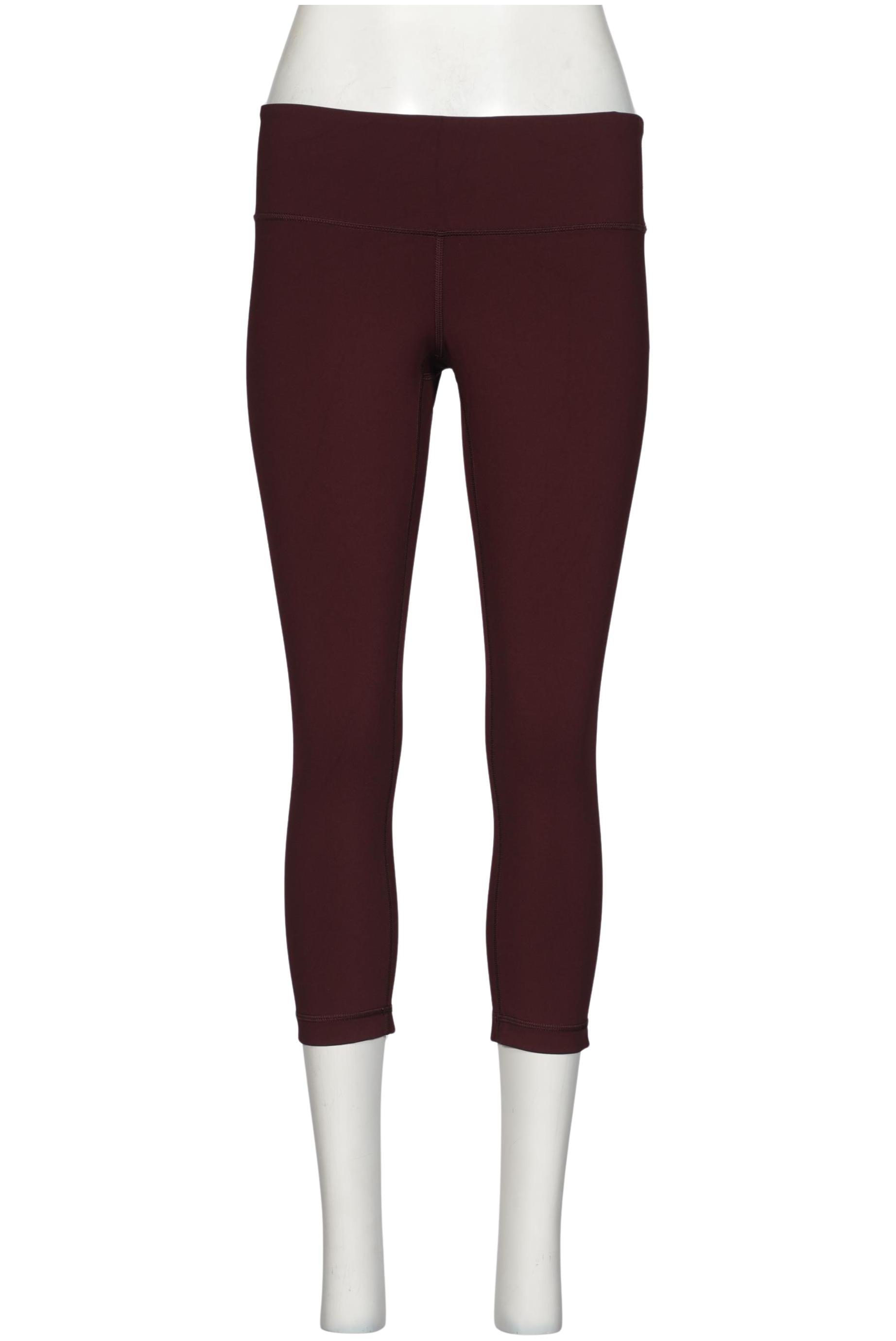 

Lululemon Damen Stoffhose, bordeaux, Gr. 8