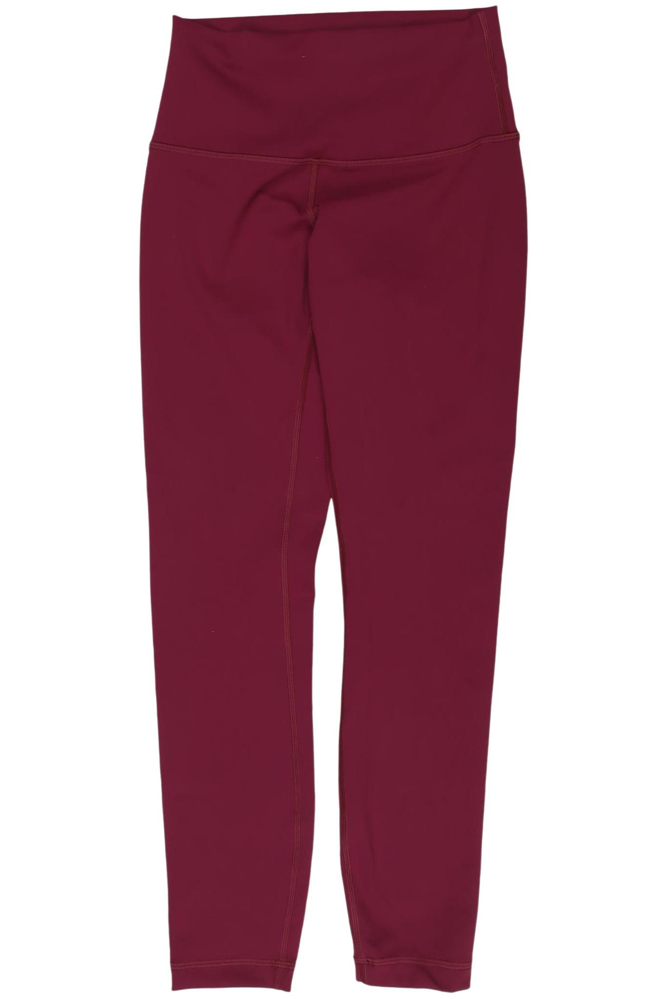 

Lululemon Damen Stoffhose, bordeaux, Gr. 4