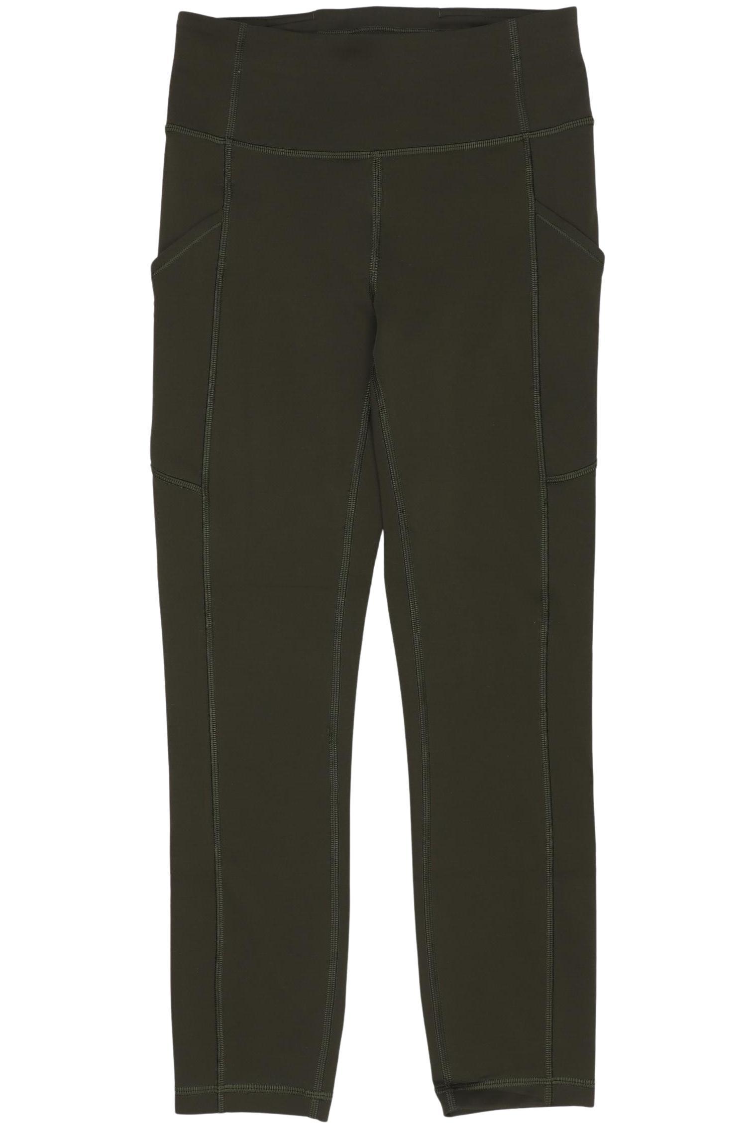 

Lululemon Damen Stoffhose, grün, Gr. 24