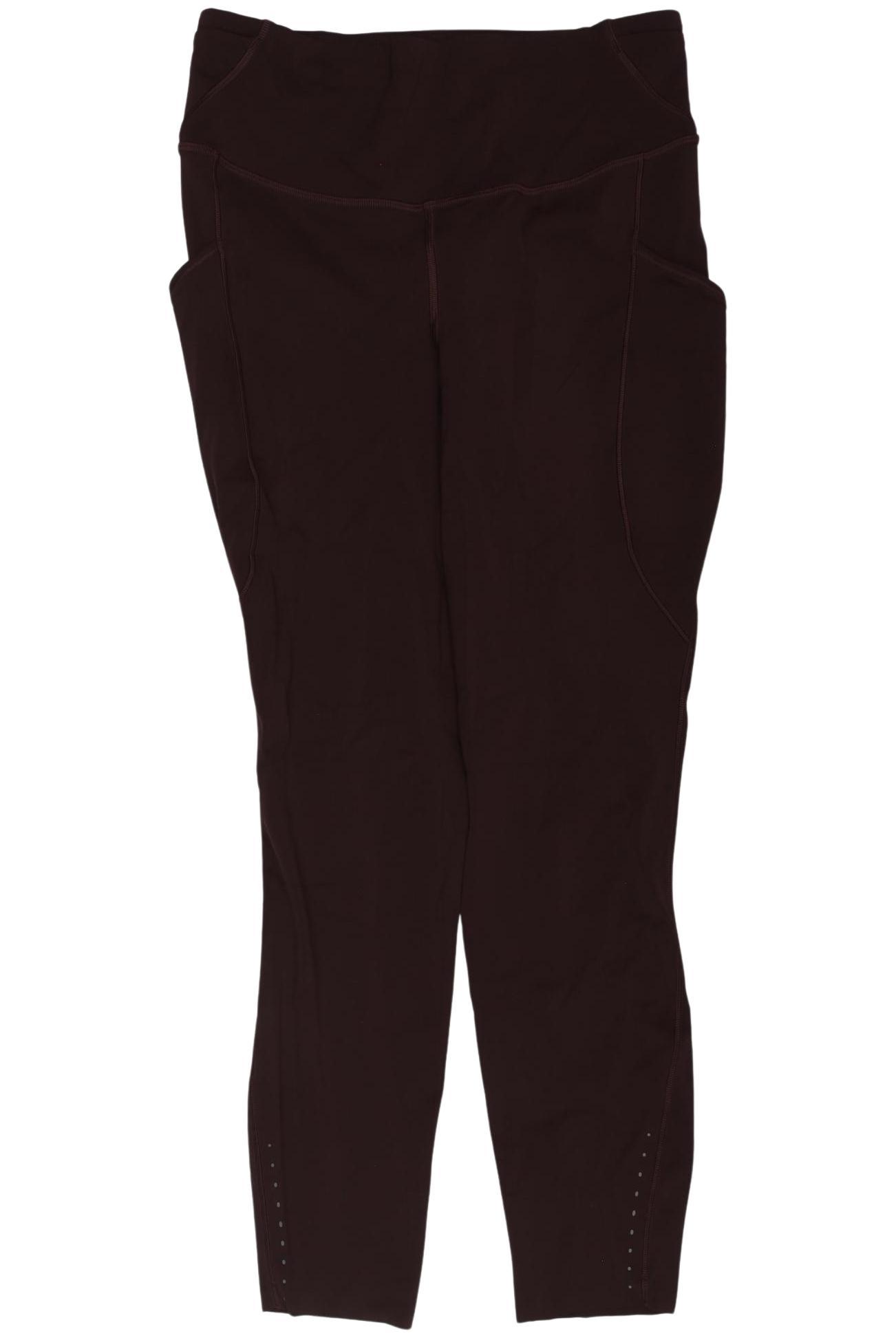 

Lululemon Damen Stoffhose, bordeaux, Gr. 26