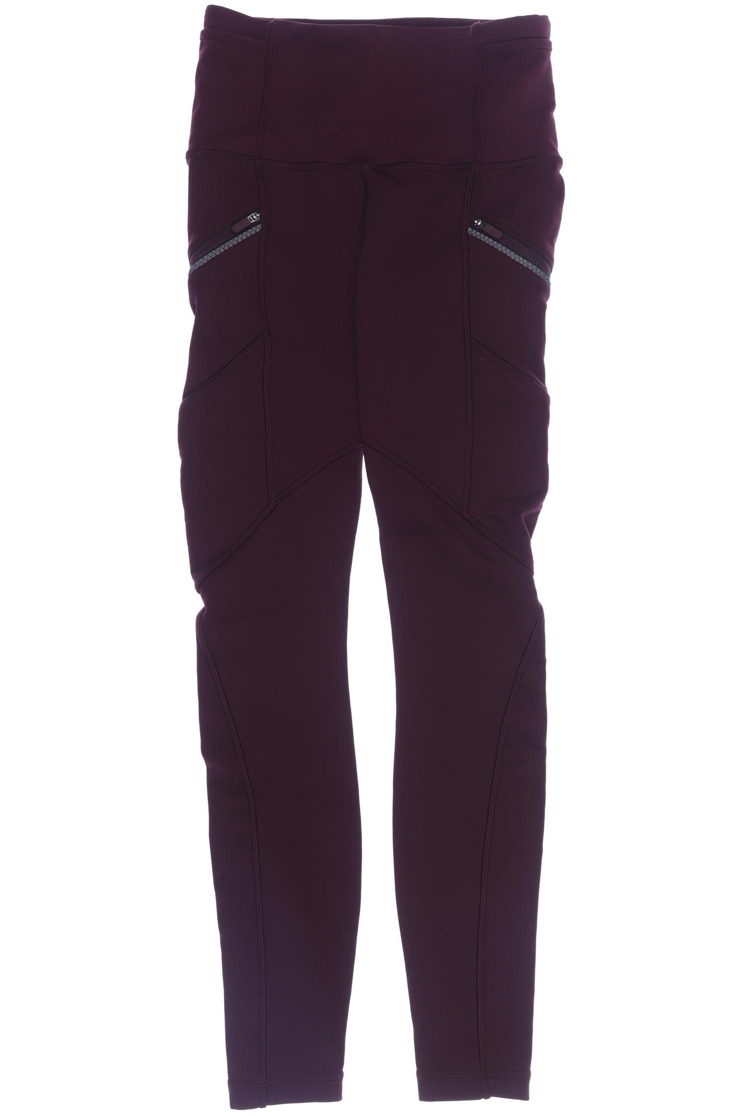 

Lululemon Damen Stoffhose, bordeaux, Gr. 2