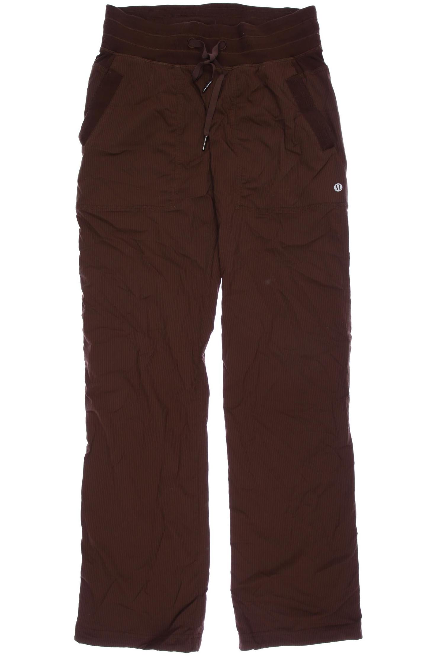 

Lululemon Damen Stoffhose, braun, Gr. 4