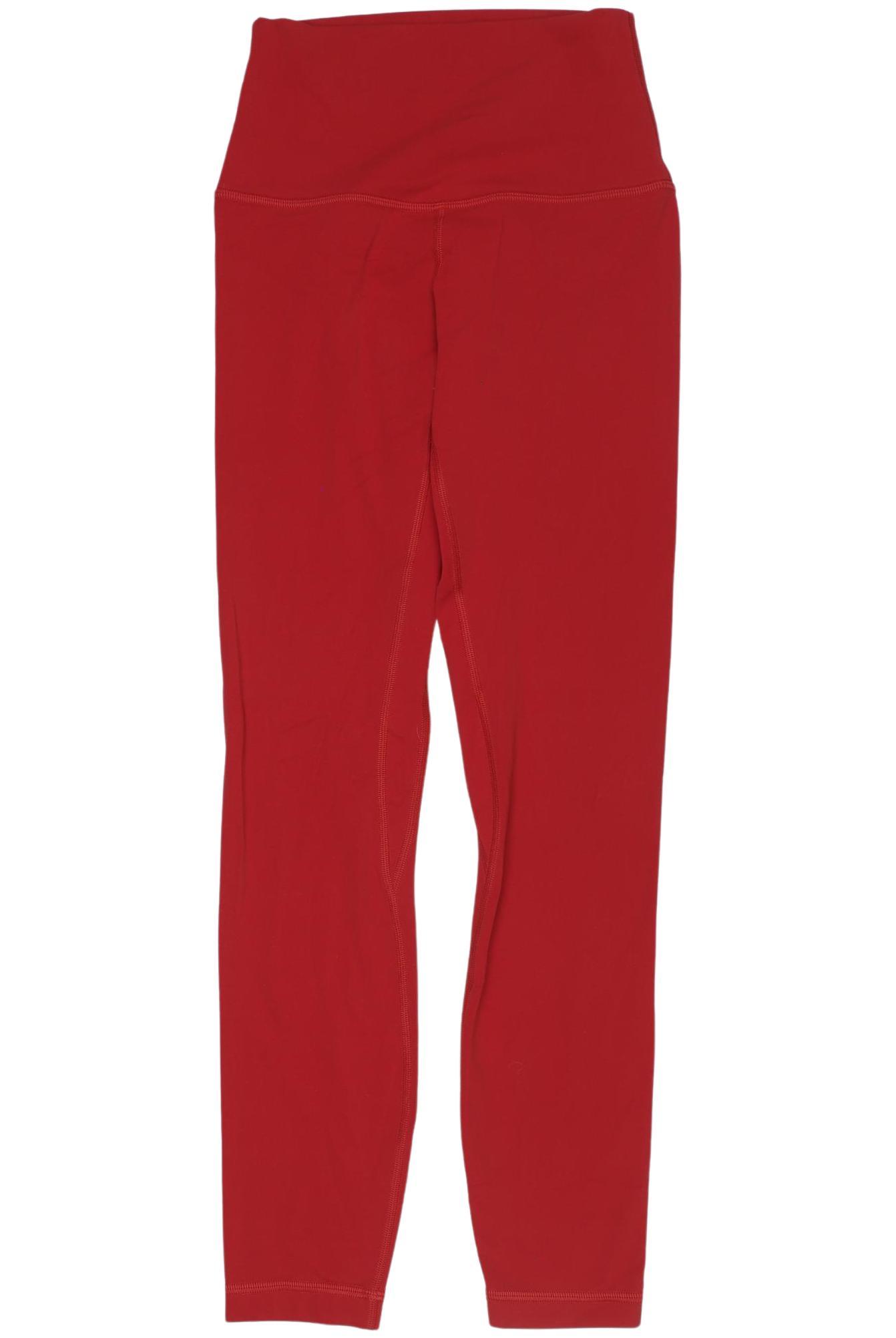 

Lululemon Damen Stoffhose, rot, Gr. 2