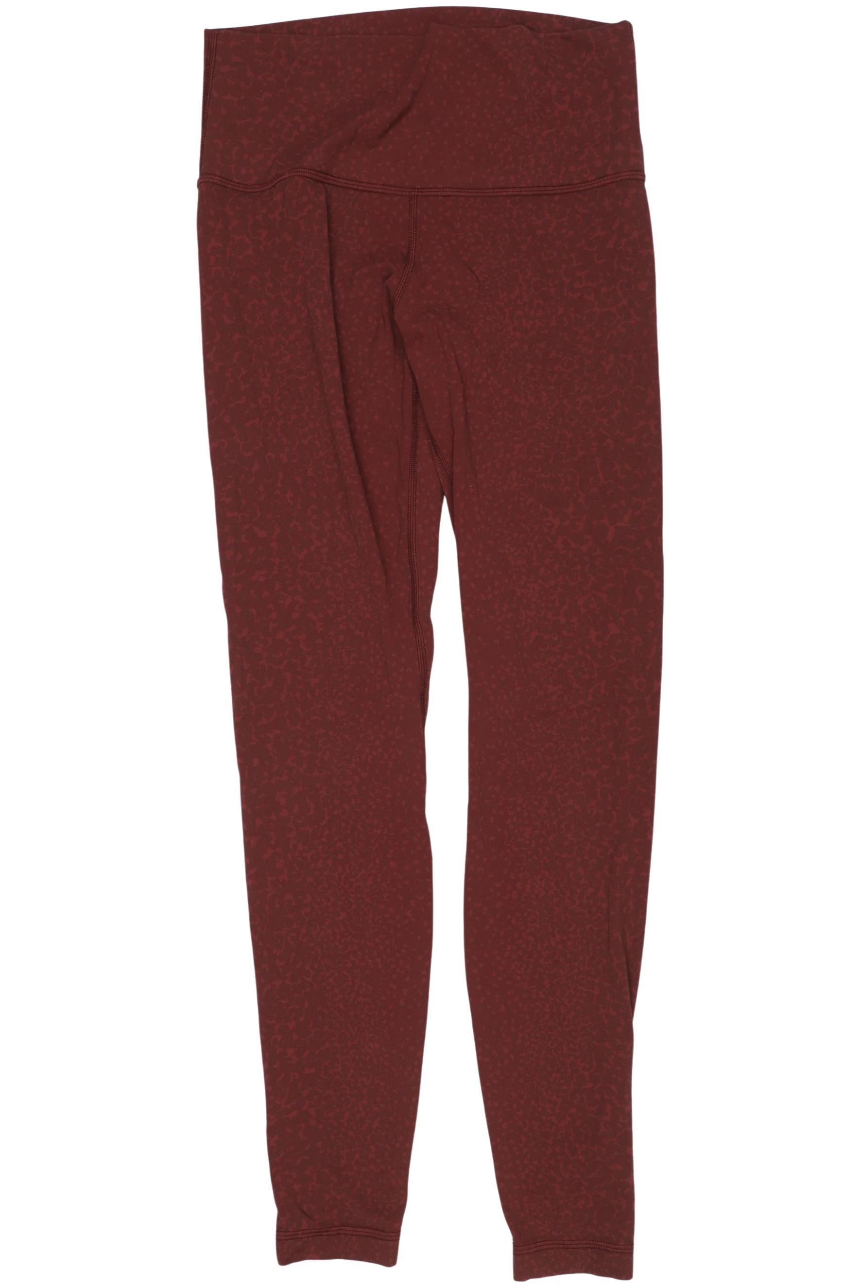 

Lululemon Damen Stoffhose, bordeaux, Gr. 24