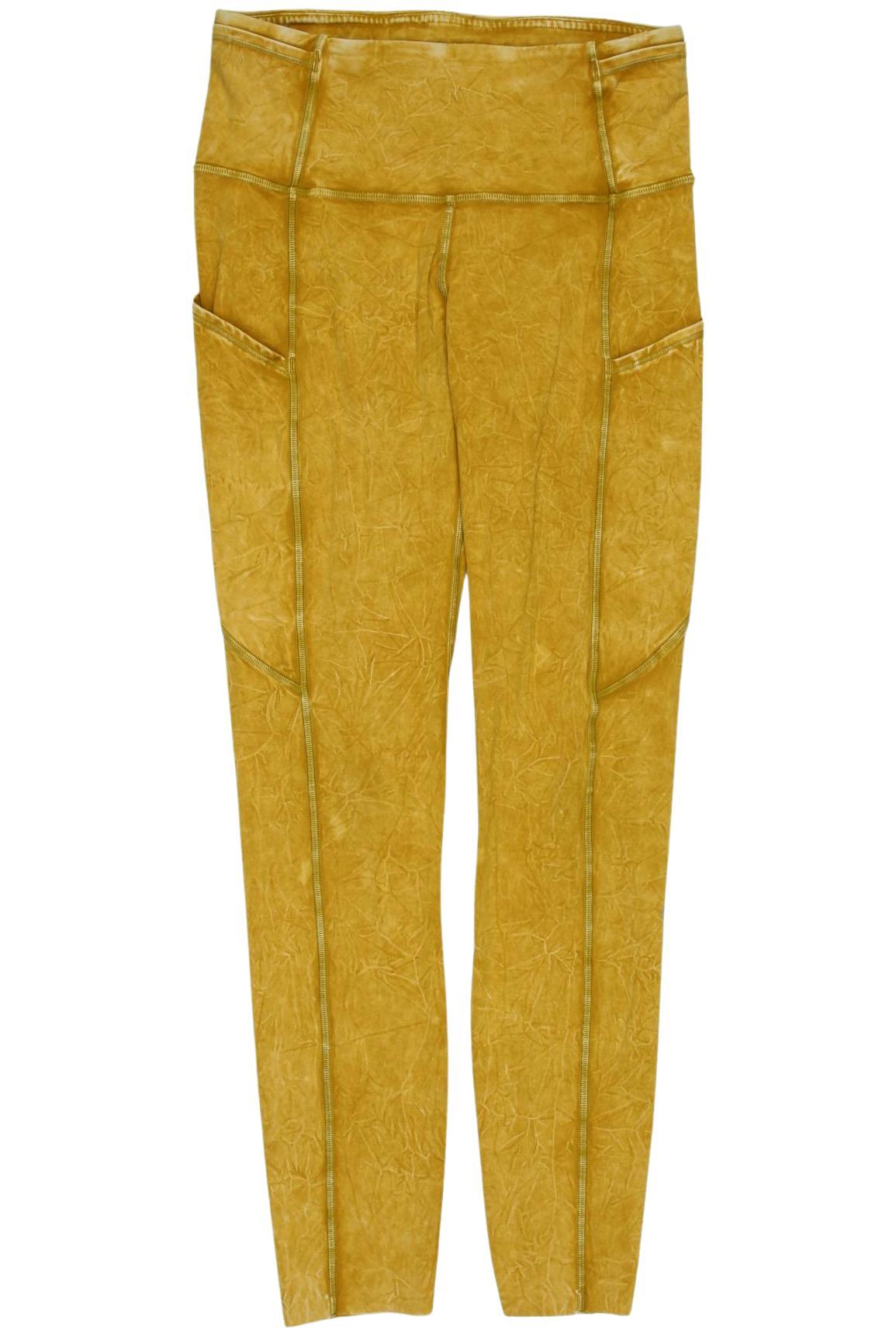 

Lululemon Damen Stoffhose, gelb, Gr. 4