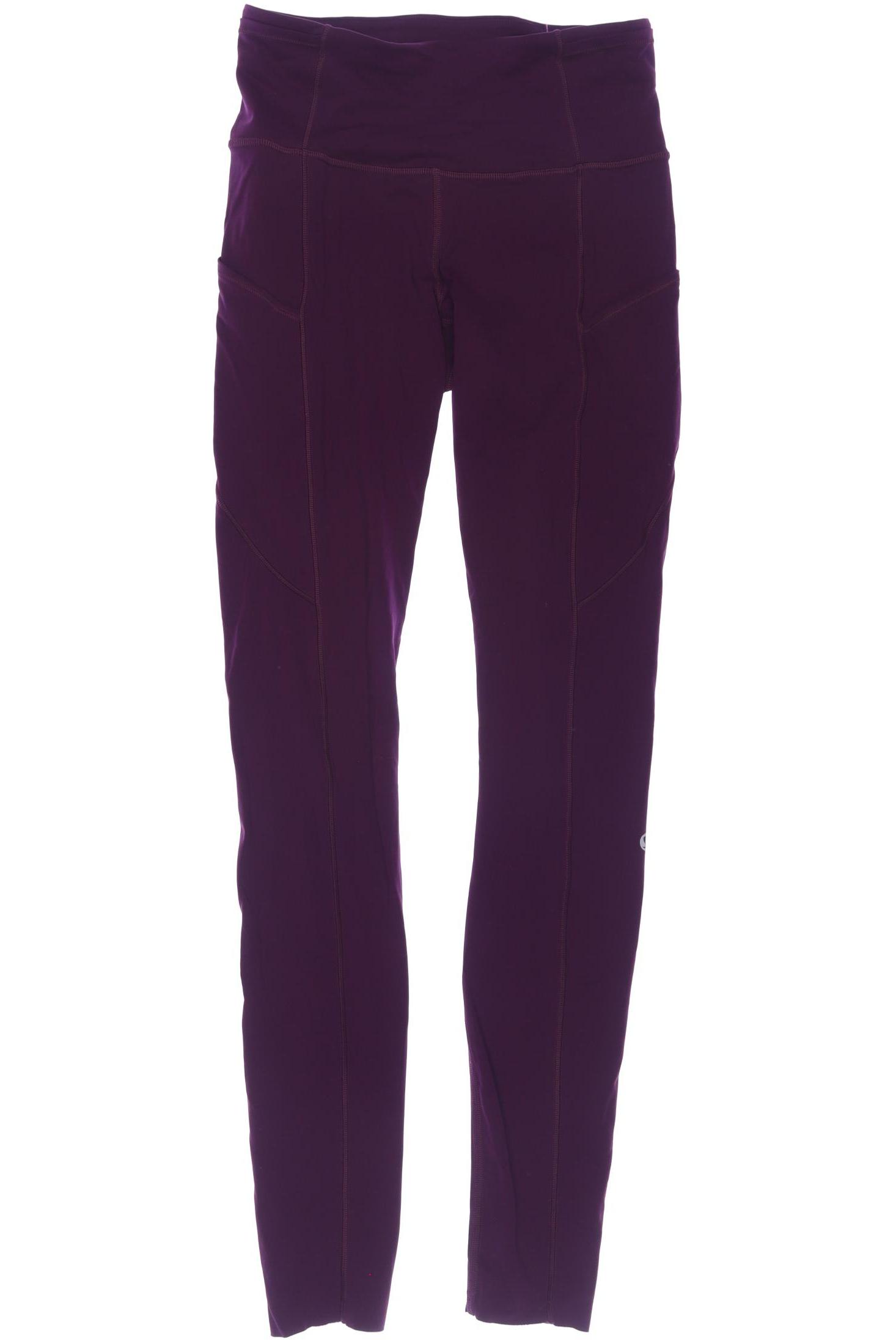 

Lululemon Damen Stoffhose, bordeaux, Gr. 24
