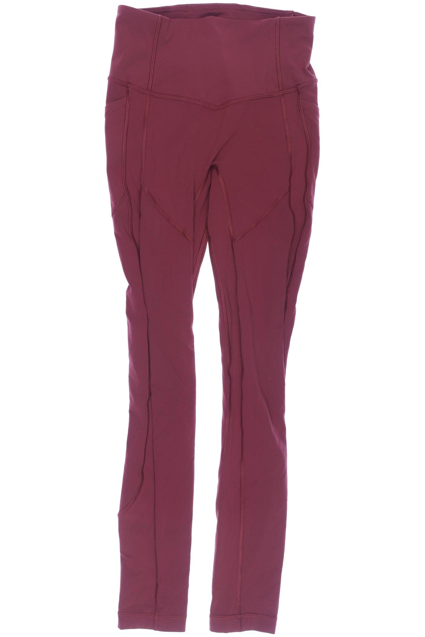 

Lululemon Damen Stoffhose, bordeaux, Gr. 23