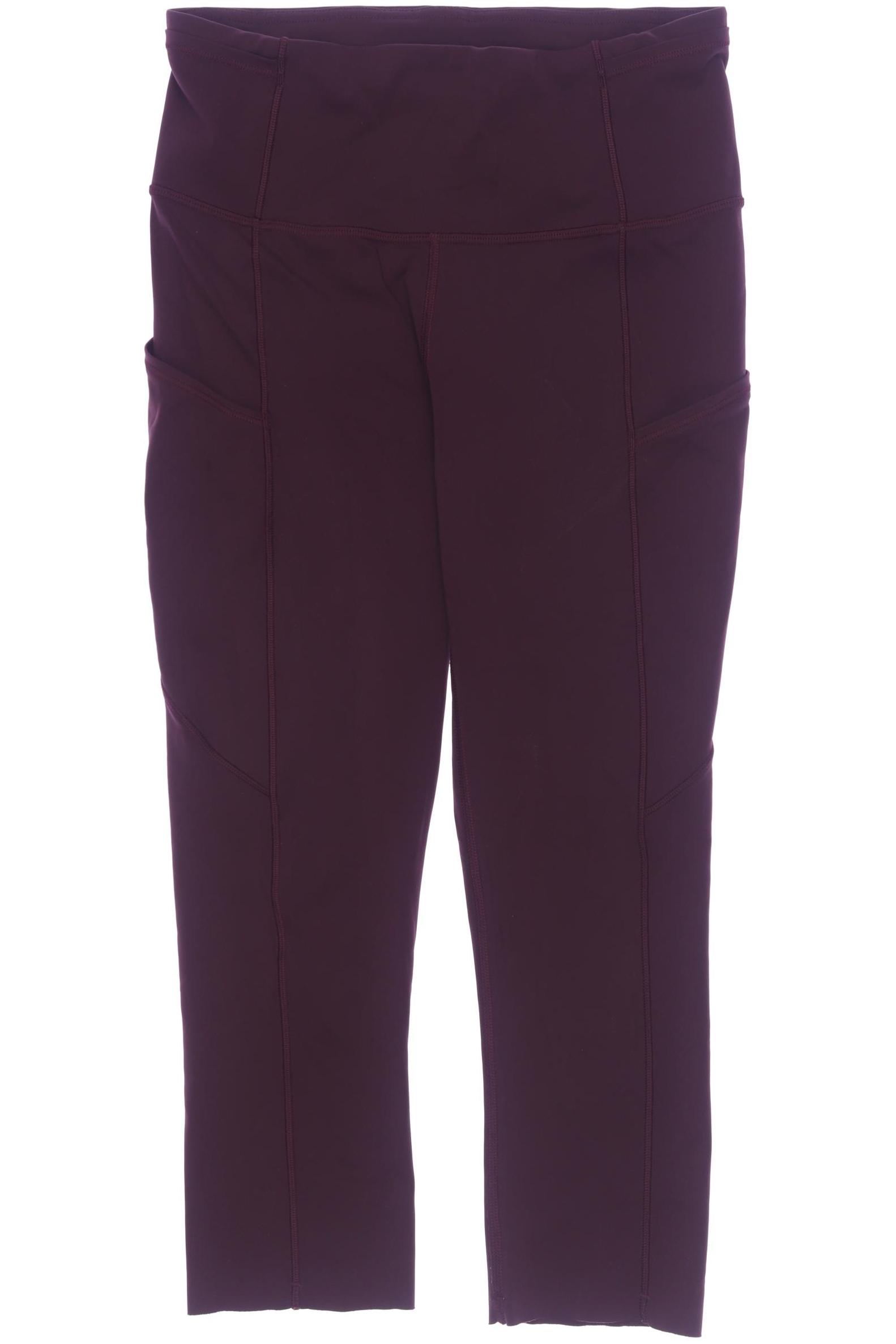 

Lululemon Damen Stoffhose, bordeaux, Gr. 24