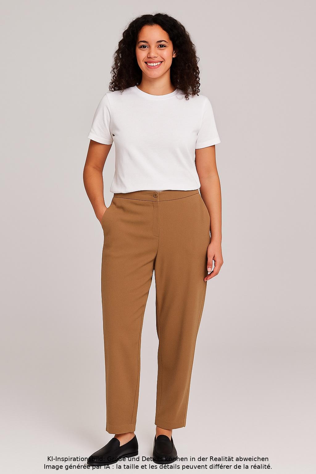 

Lululemon Damen Stoffhose, beige, Gr. 6