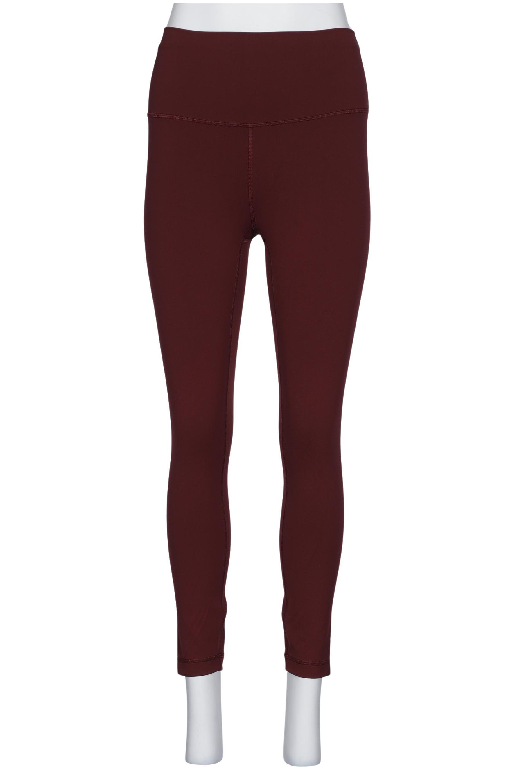 

Lululemon Damen Stoffhose, bordeaux, Gr. 6