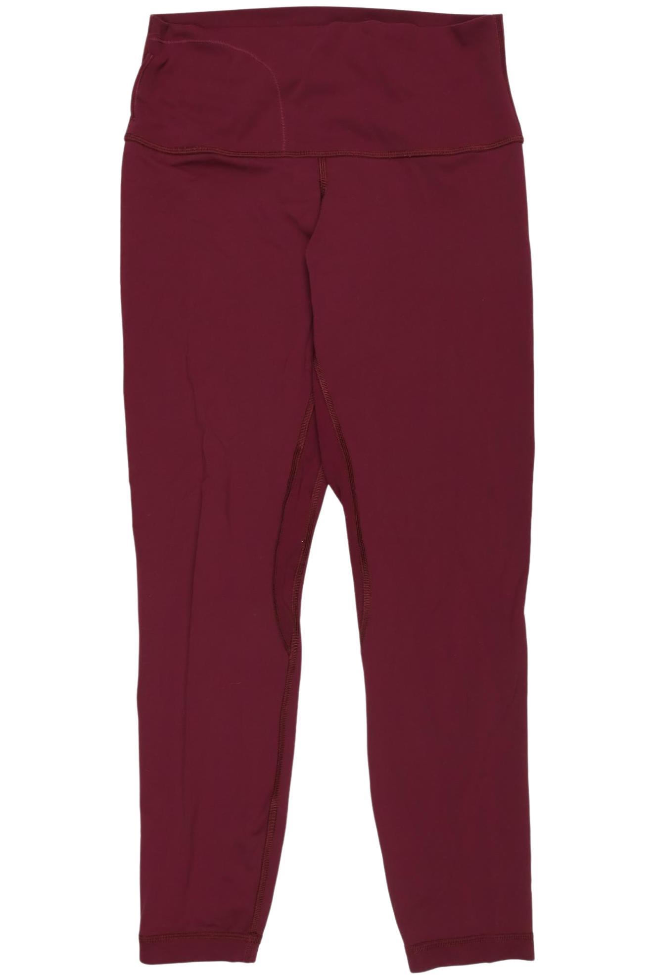 

Lululemon Damen Stoffhose, bordeaux, Gr. 25