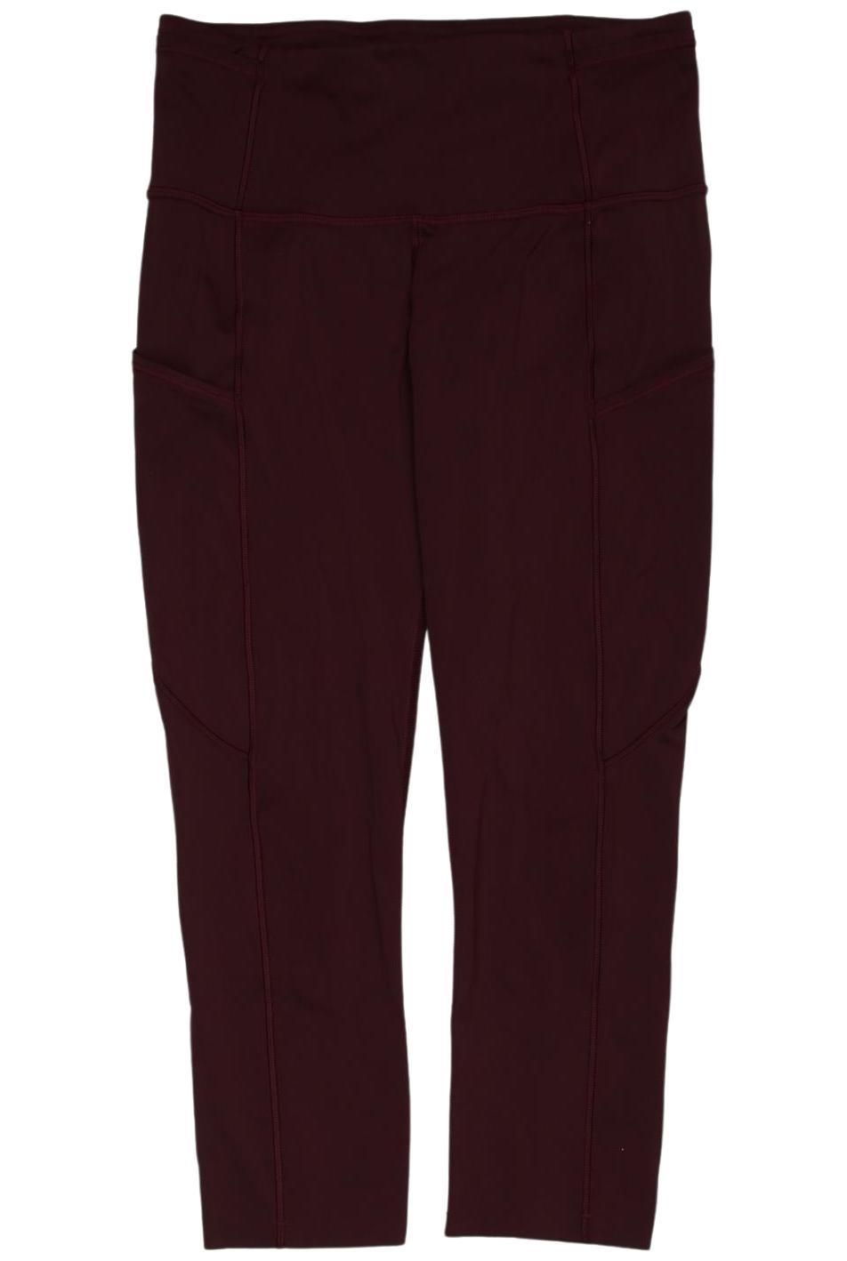 

Lululemon Damen Stoffhose, bordeaux, Gr. 4