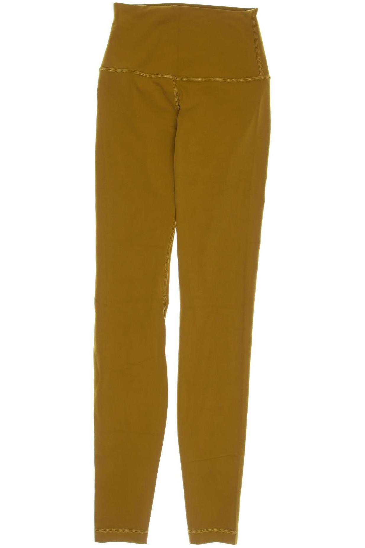

Lululemon Damen Stoffhose, gelb, Gr. 0