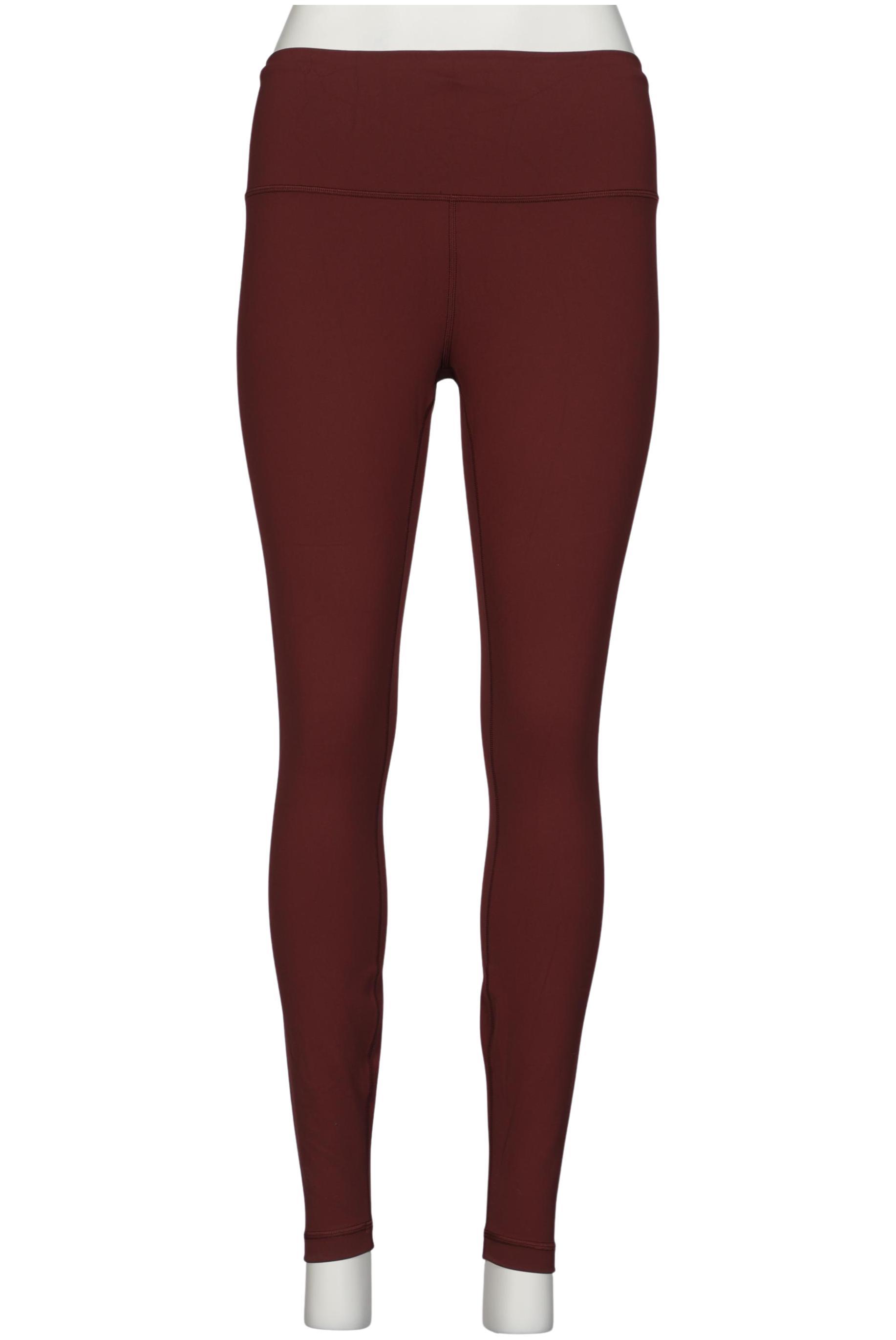 

Lululemon Damen Stoffhose, bordeaux, Gr. 12