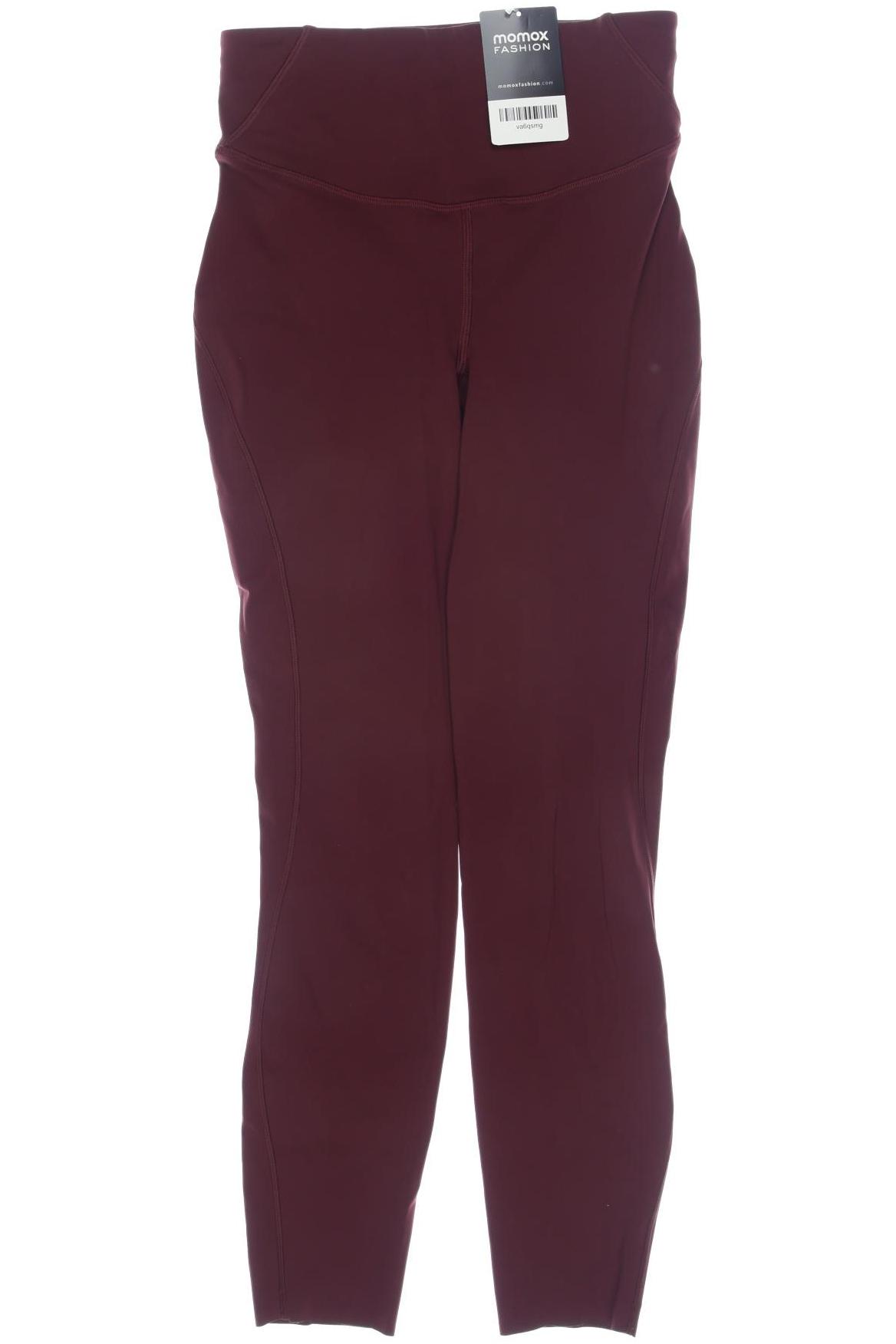 

Lululemon Damen Stoffhose, bordeaux, Gr. 24