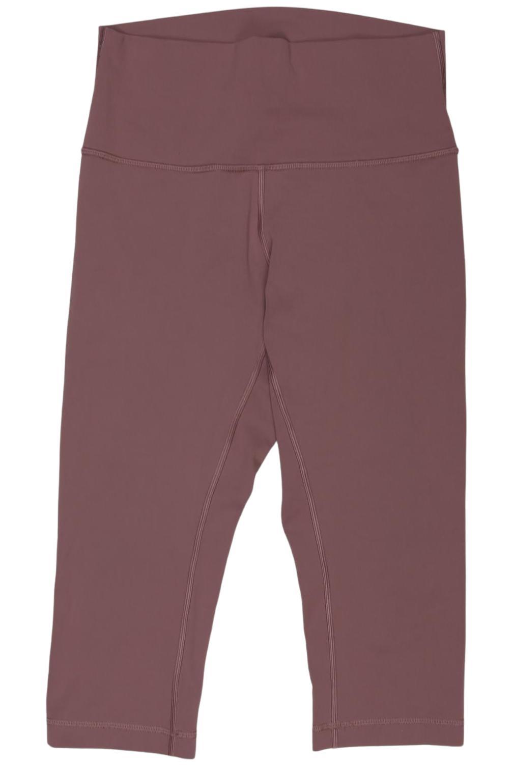 

Lululemon Damen Stoffhose, bordeaux, Gr. 24