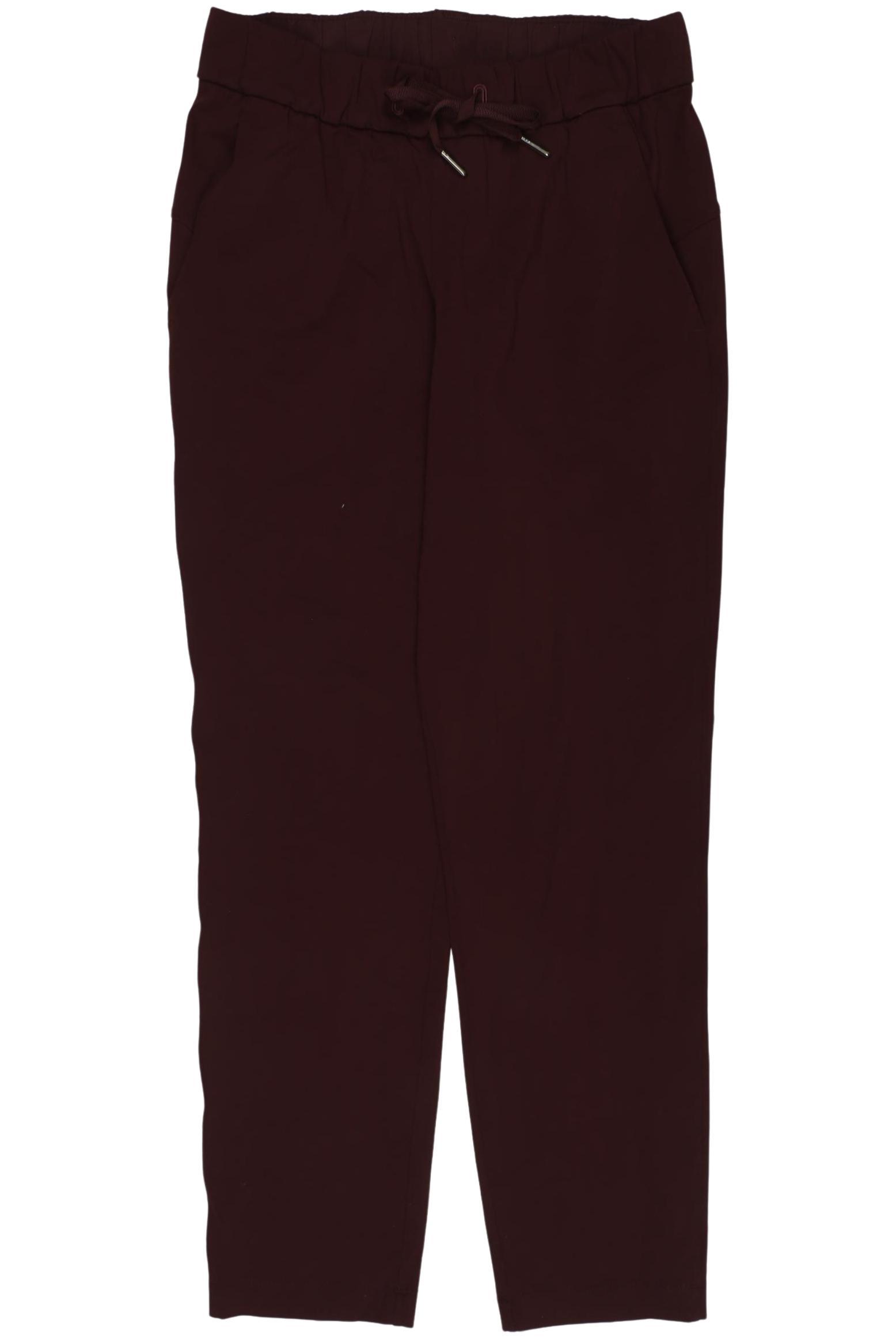 

Lululemon Damen Stoffhose, bordeaux, Gr. 4