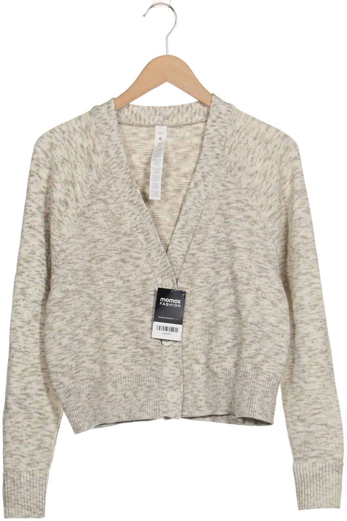 

Lululemon Damen Strickjacke, beige, Gr. 34