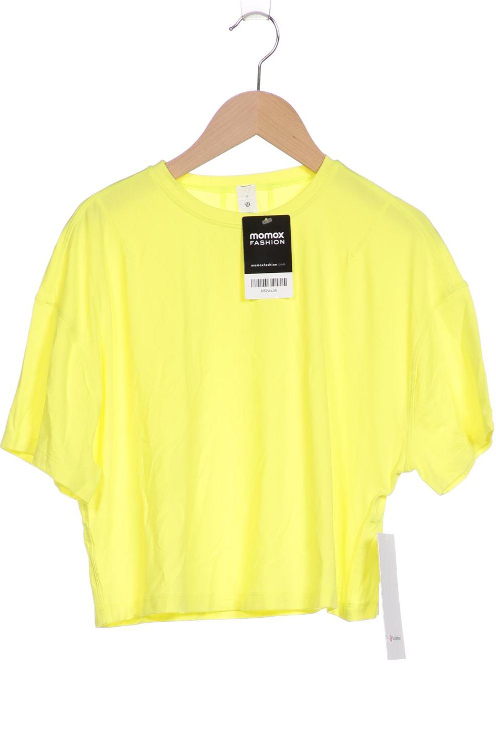 

Lululemon Damen T-Shirt, neon, Gr. 4