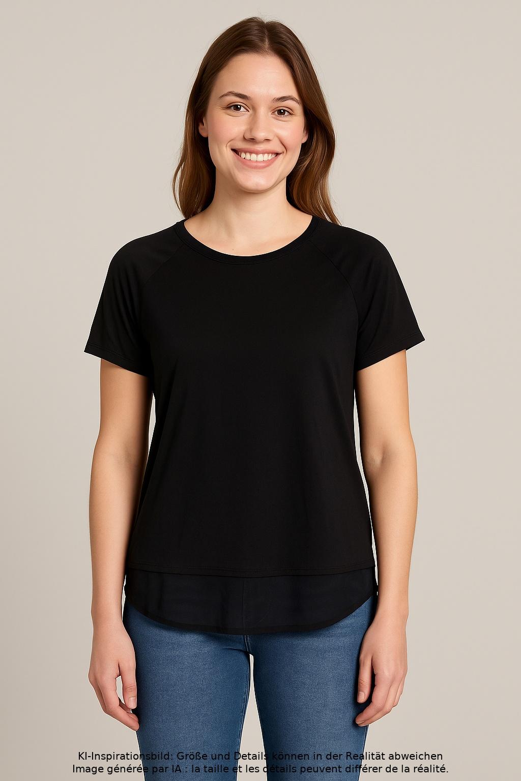 

Lululemon Damen T-Shirt, schwarz, Gr. 4