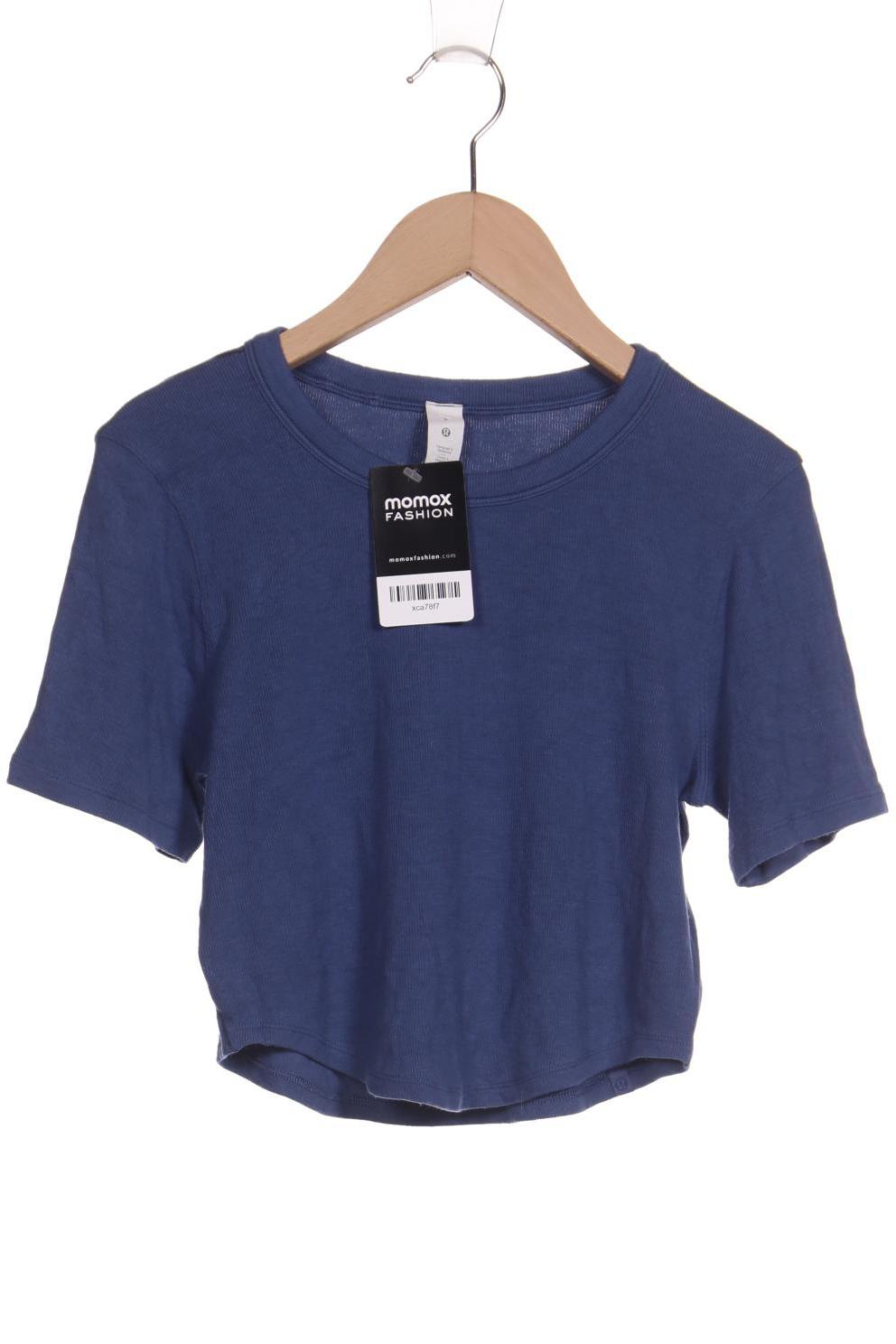 

Lululemon Damen T-Shirt, blau, Gr. 8