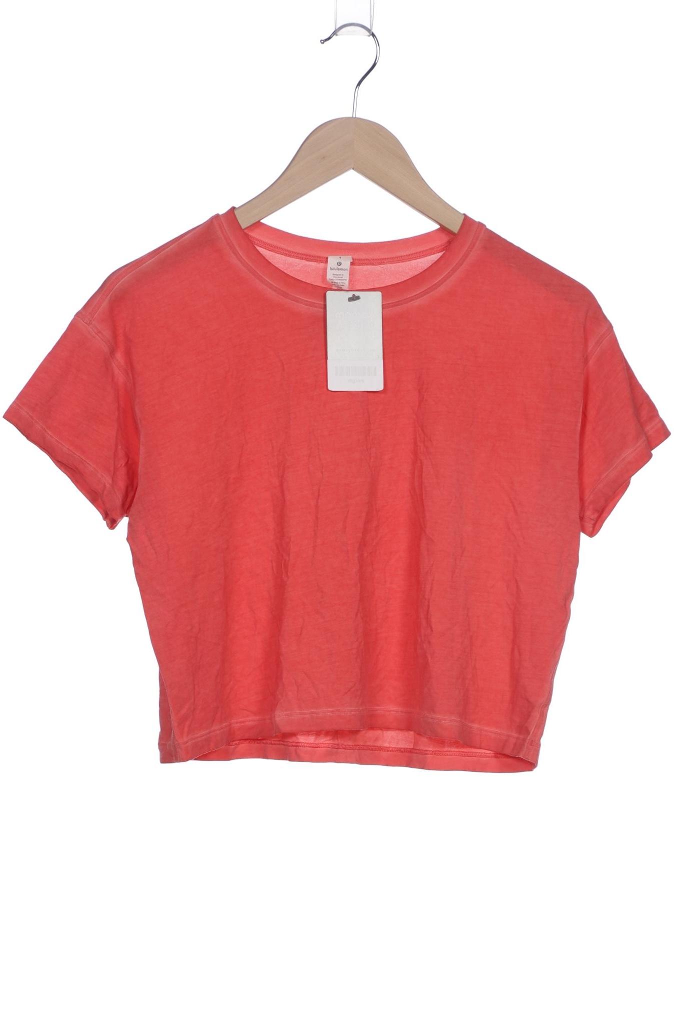 

Lululemon Damen T-Shirt, rot, Gr. 4