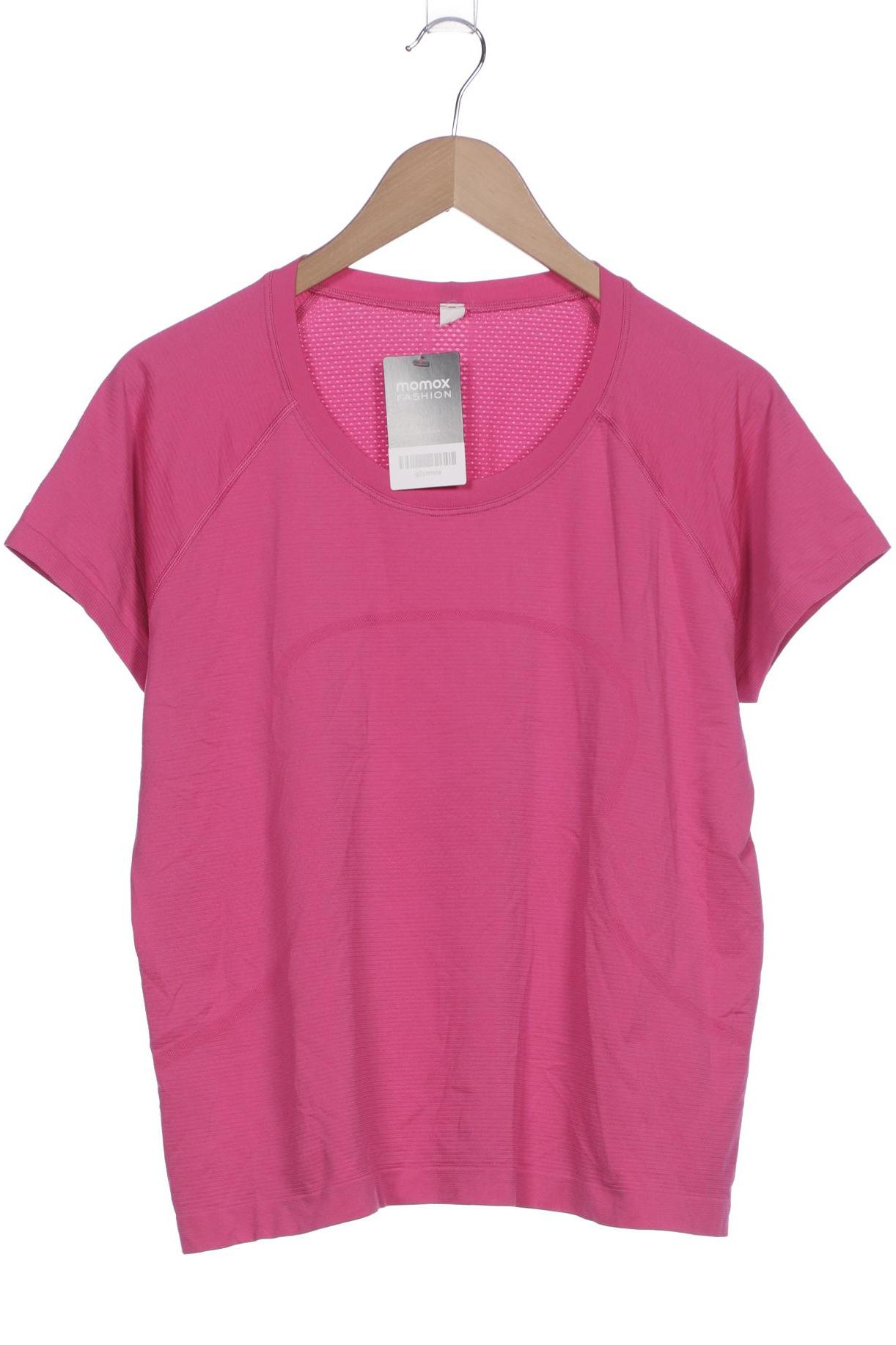 

Lululemon Damen T-Shirt, pink, Gr. 16