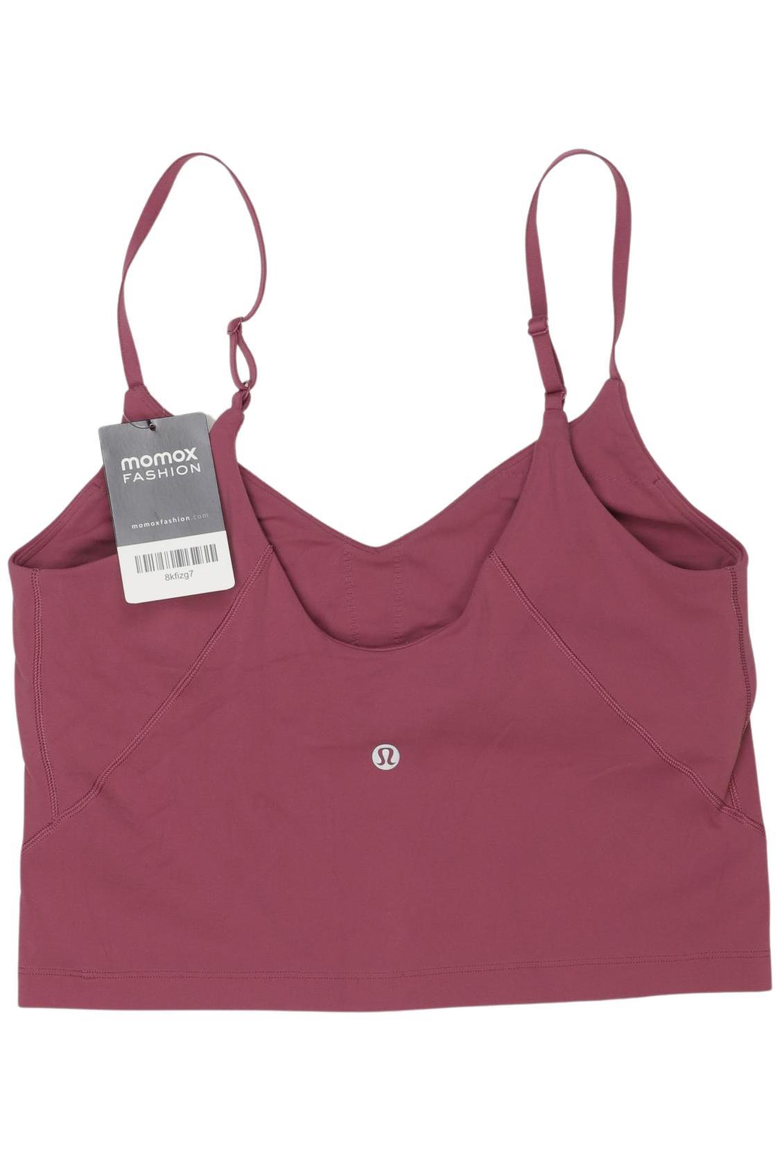 

Lululemon Damen Top, bordeaux, Gr. 30