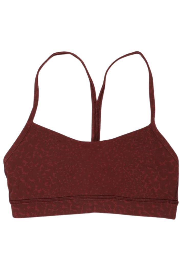 

Lululemon Damen Top, bordeaux, Gr. 36