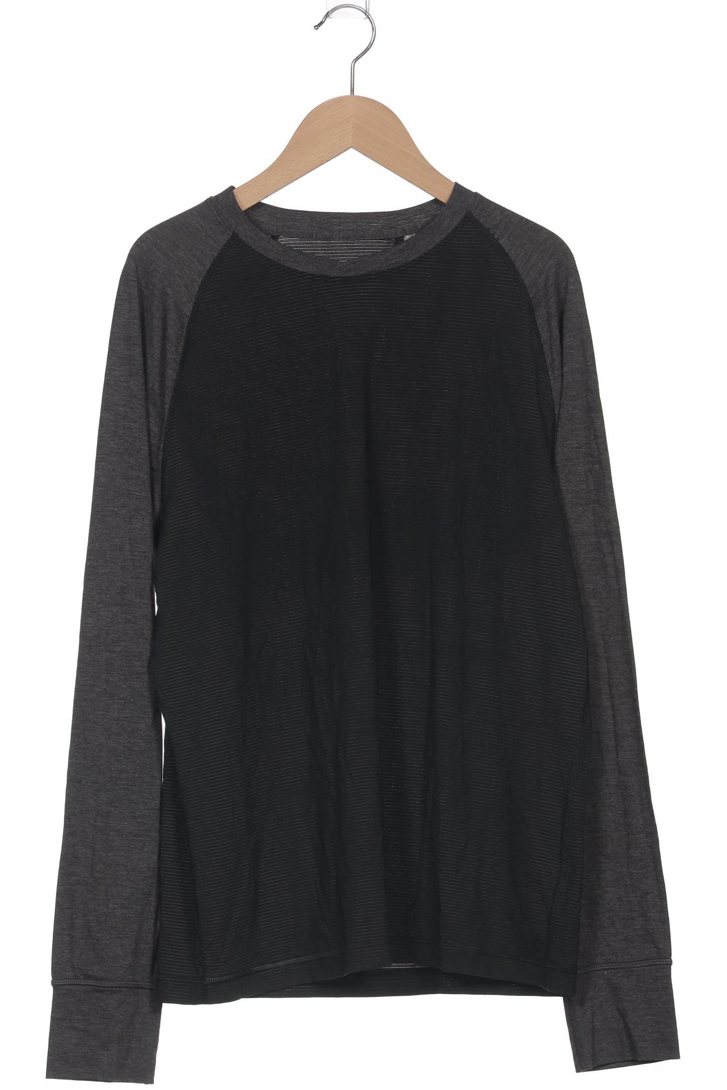 

Lululemon Herren Langarmshirt, schwarz, Gr. 48