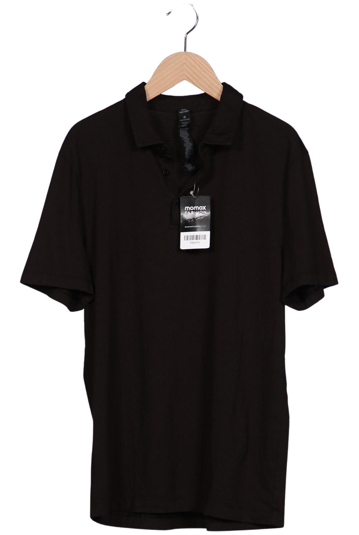 

Lululemon Herren Poloshirt, schwarz, Gr. 48