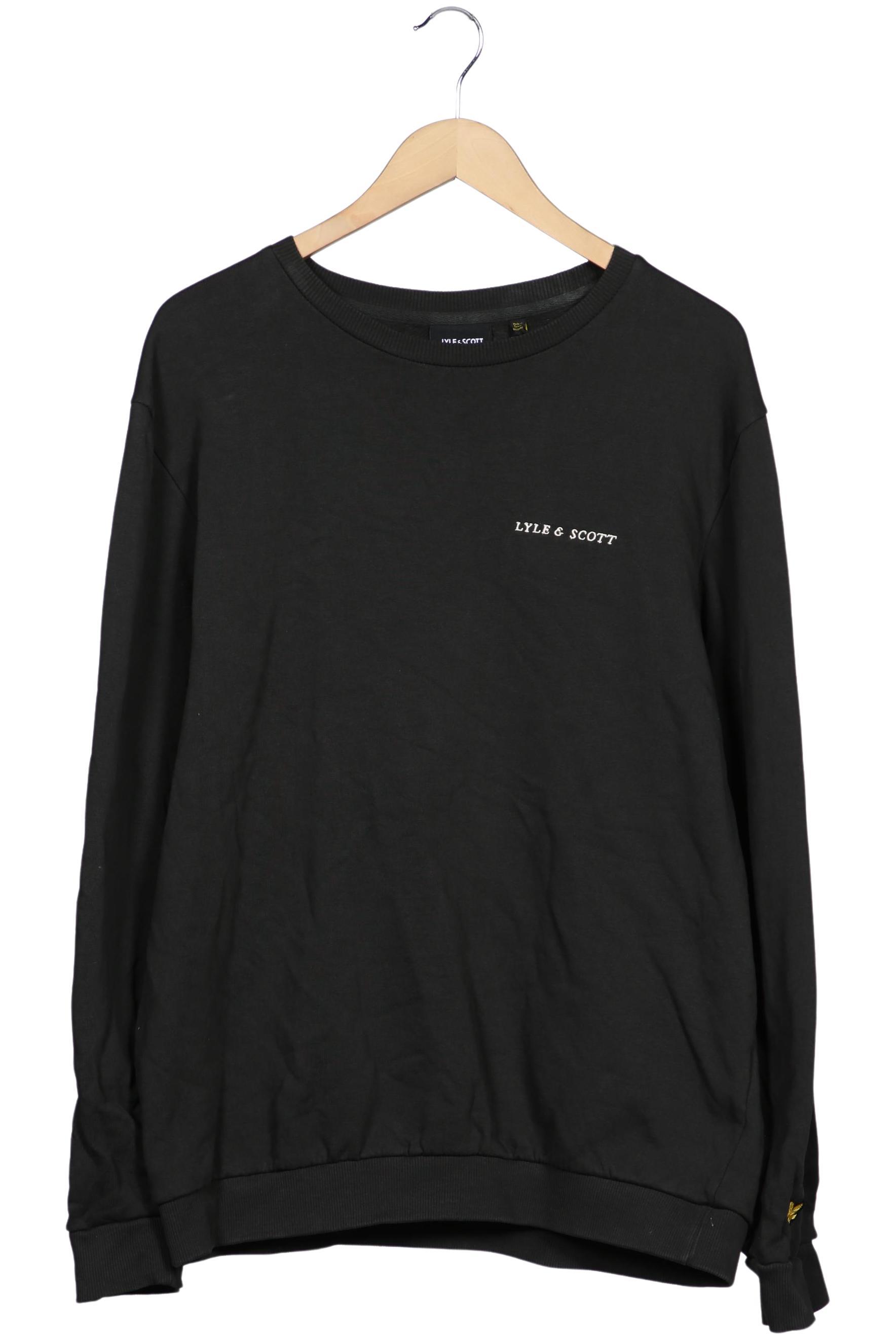 Thumbnail - Lyle &amp; Scott Herren Sweatshirt, schwarz, Gr. 54