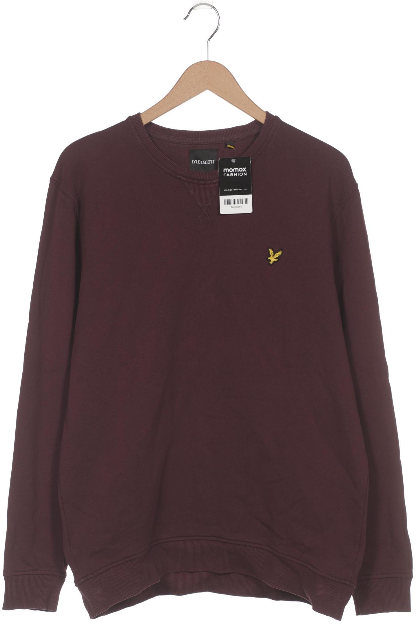 

Lyle & Scott Herren Sweatshirt, bordeaux, Gr. 54