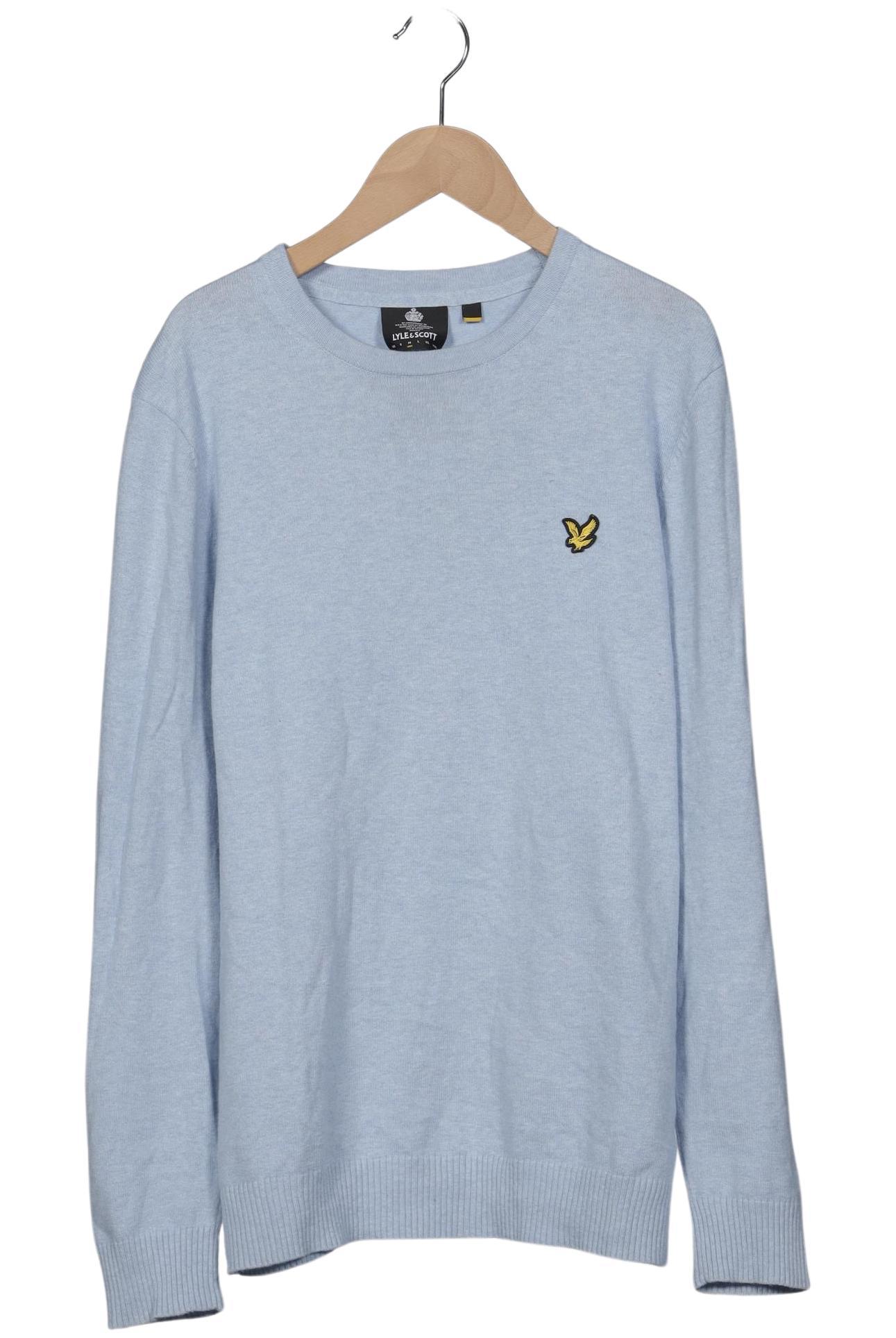 Thumbnail - Lyle &amp; Scott Herren Pullover, hellblau, Gr. 48