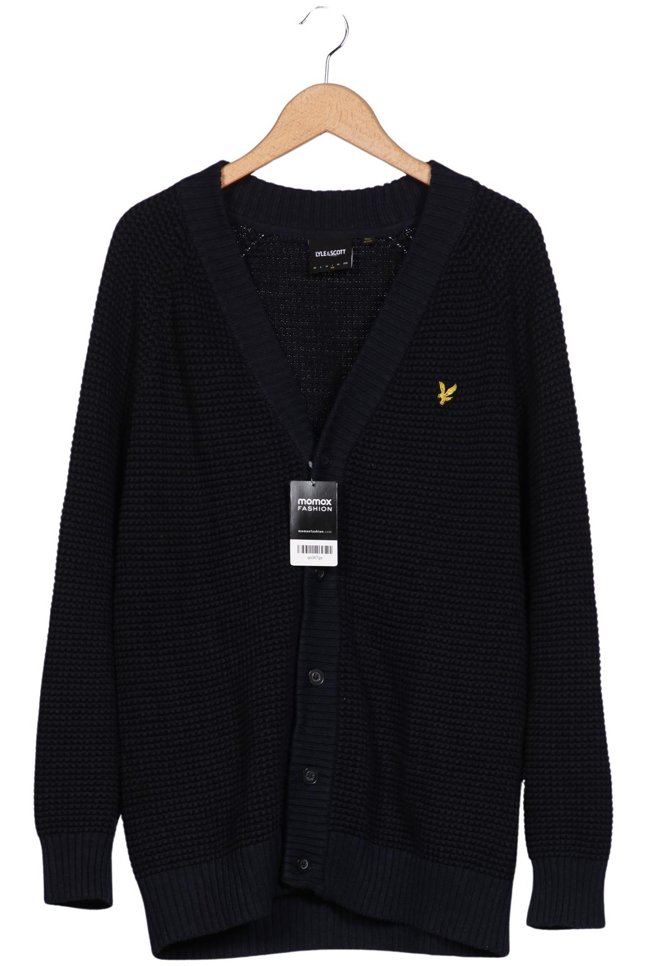 

Lyle & Scott Herren Strickjacke, marineblau, Gr. 52