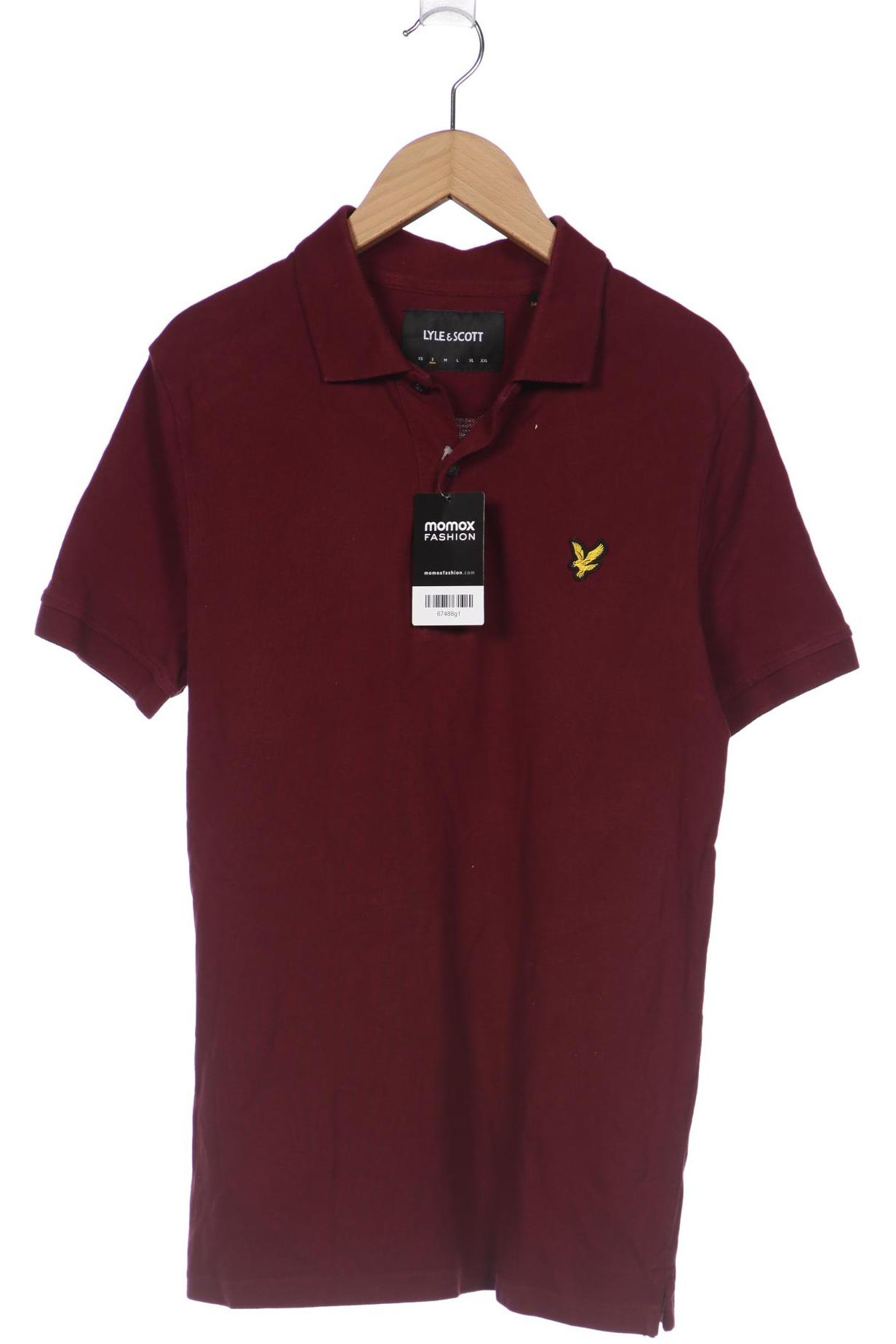 

Lyle & Scott Herren Poloshirt, bordeaux